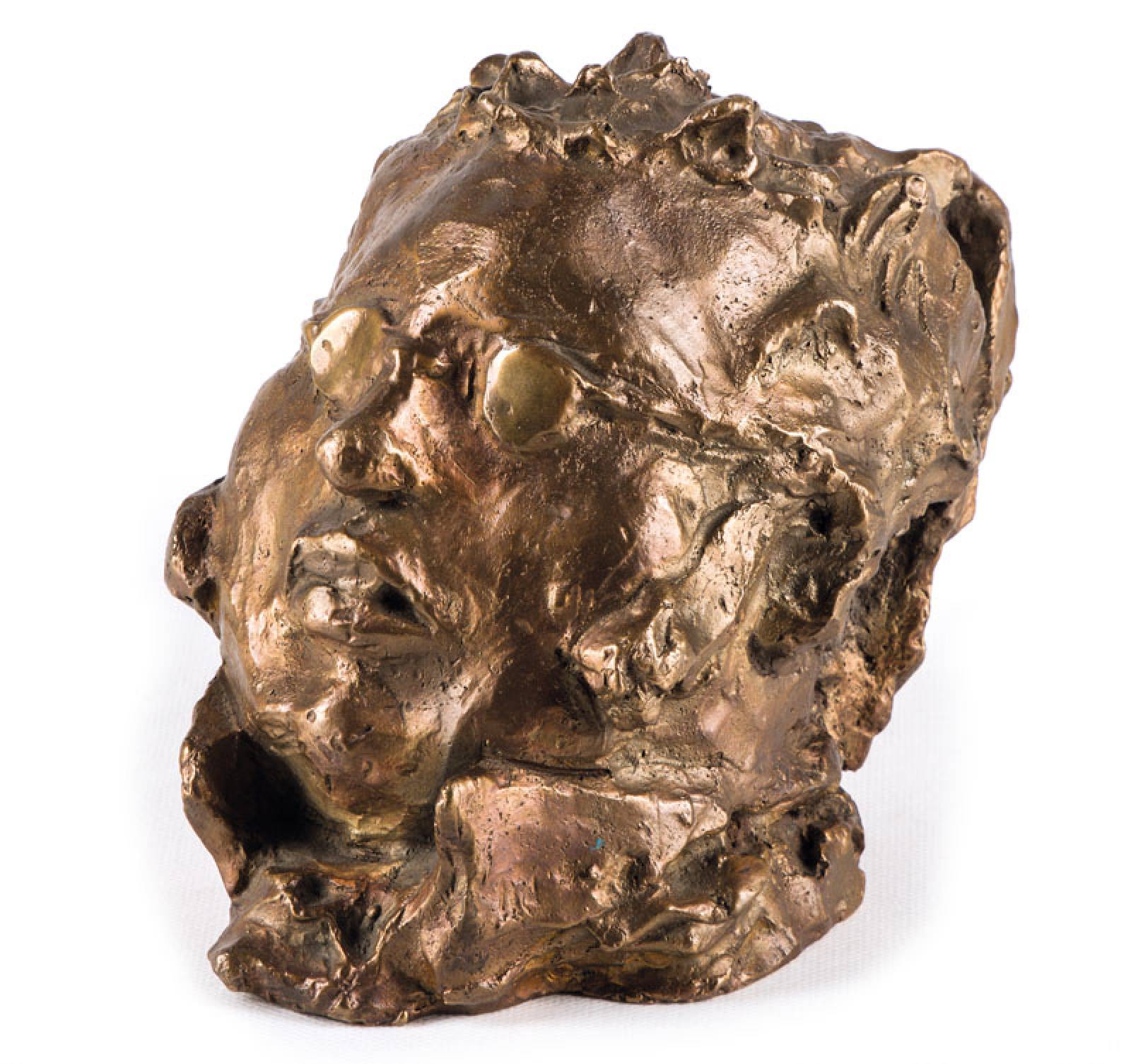 Alfred Hrdlicka, 1928-2009 Wien, Franz Schubert, Bronzeskulptur, monogr. A.H., num. 59/80, Gießerstempel A. Zöttle Wien, ca. 15x19x12cm