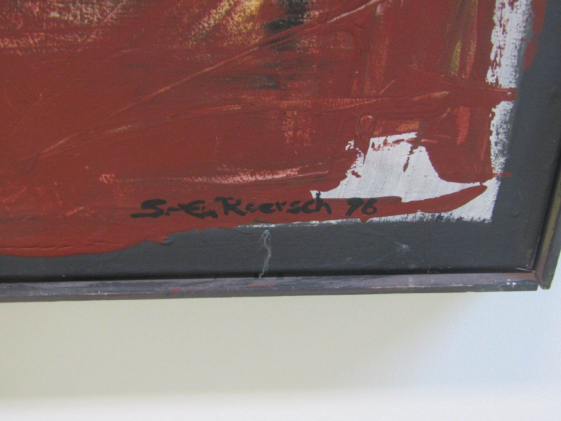 Detail a: Sylvia Roersch, Acryl/Lwd, sign., dat. 96, ca. 111,5x101,5 cm