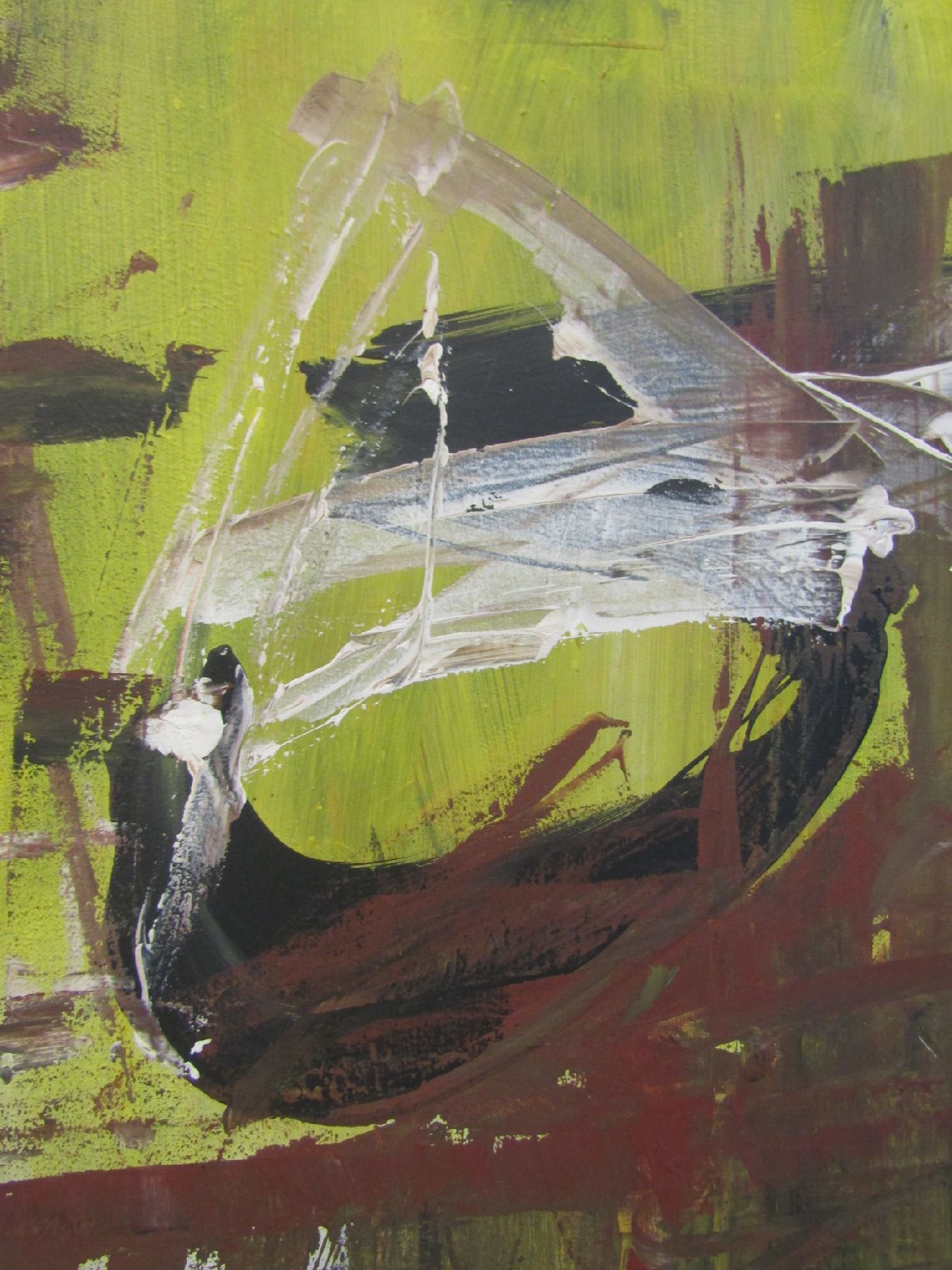 Detail d: Sylvia Roersch, Acryl/Lwd, sign., dat. 96, ca. 111,5x101,5 cm