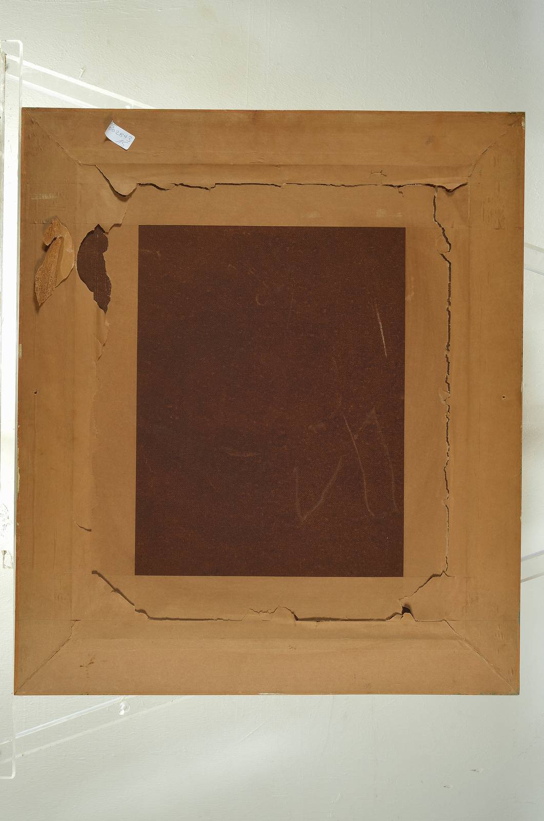 Detail g: Koenen o.ä., datiert 1966, Porträt eines afrikanischen Mädchen mit Hahn, Öl/Hartfaser, rechts unten signiert und dat., ca. 50x40cm, R.
