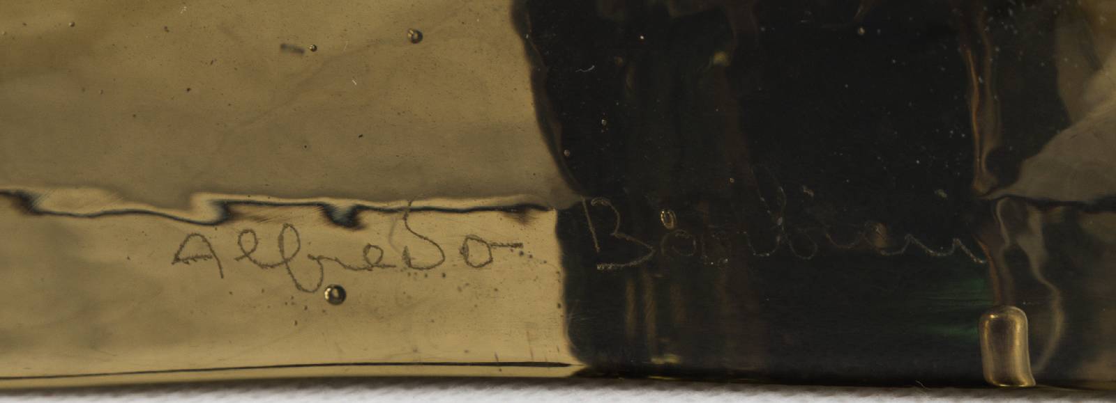 Detail a: Alfredo Barbini, 1912-2007, Glasskulptur, sign., ca. 40x29x14 cm