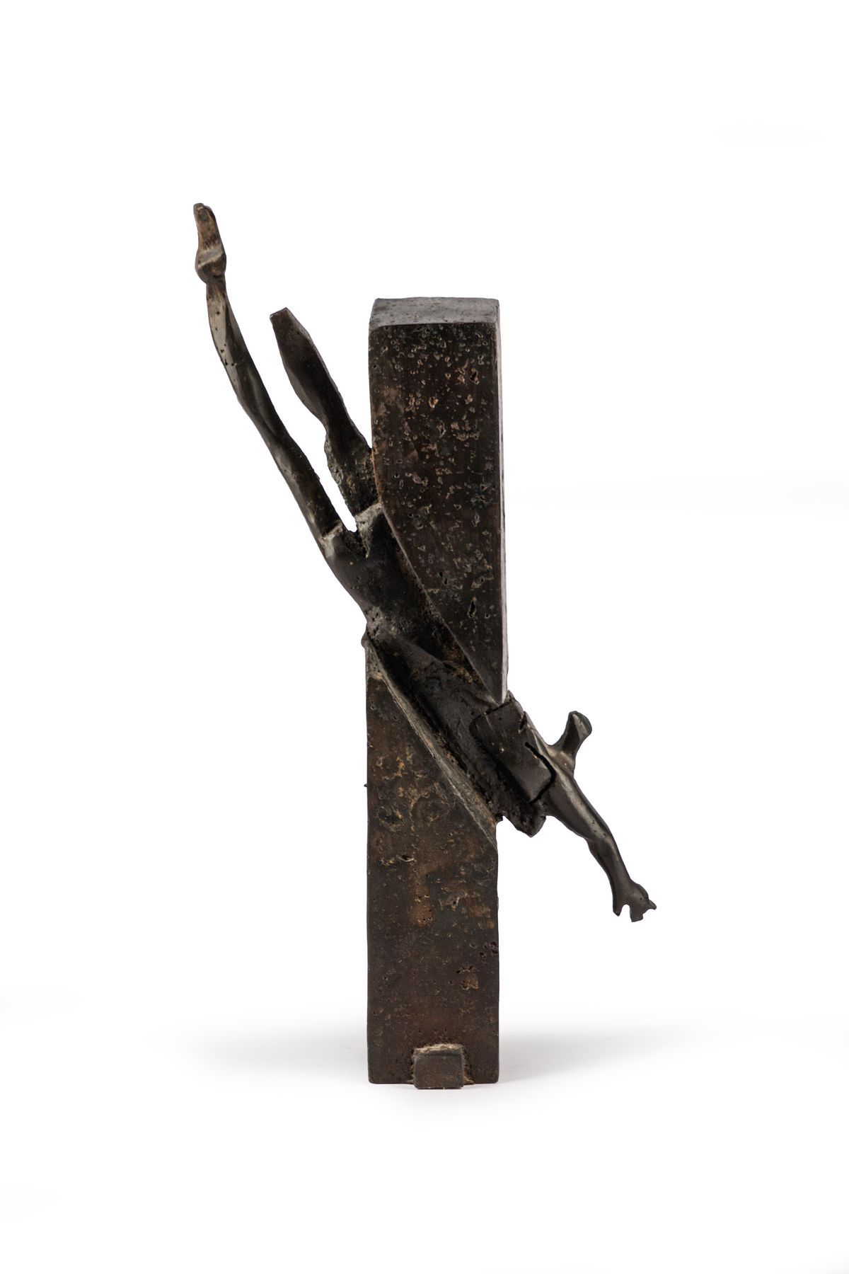 Helmut Lander, 1924 Weimar-2013 Darmstadt, Eisenskulptur H. ca. 30 cm