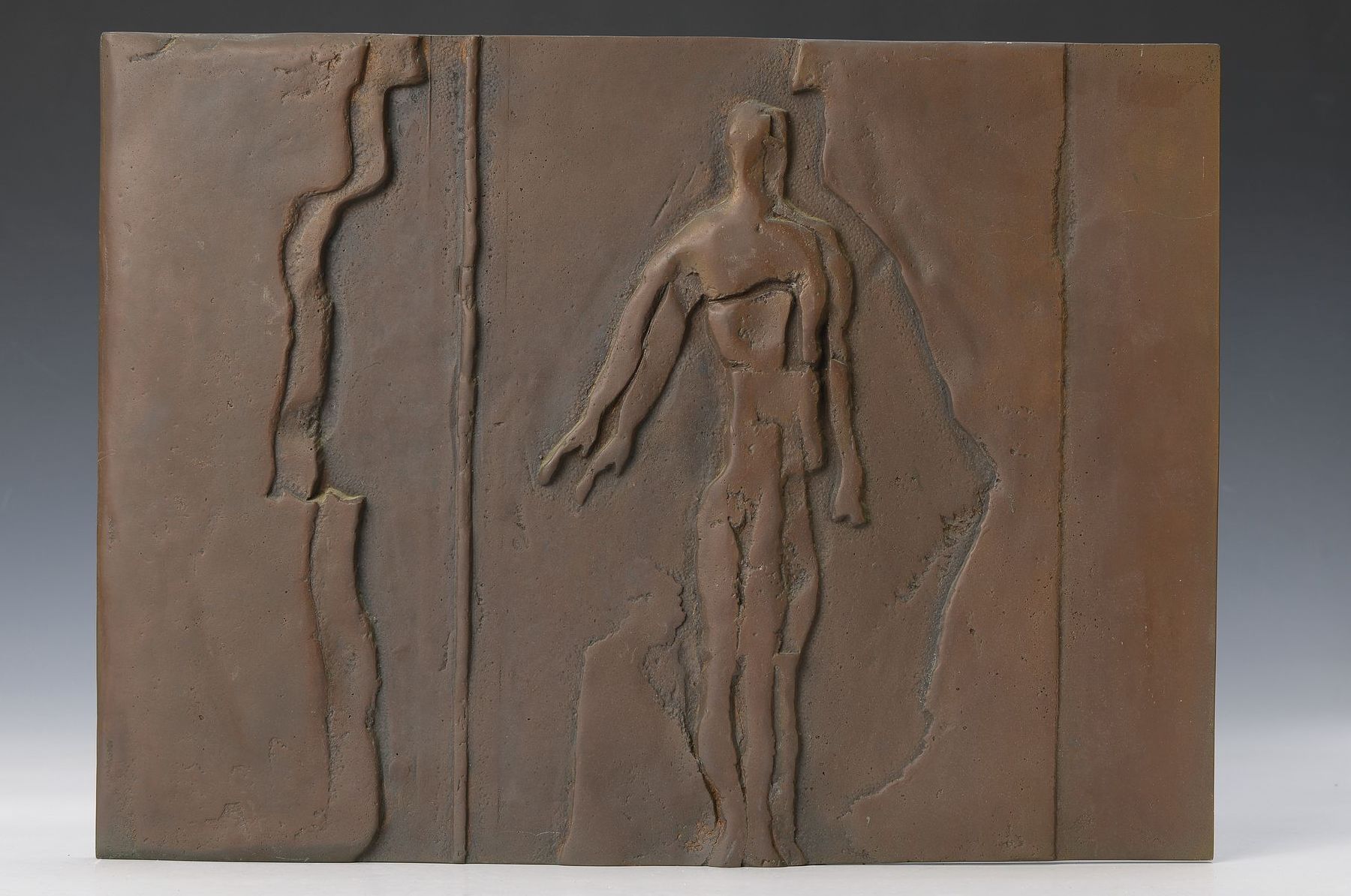 Helmut Lander, 1924 Weimar-2013 Darmstadt, Wandrelief, ca. 37x51 cm