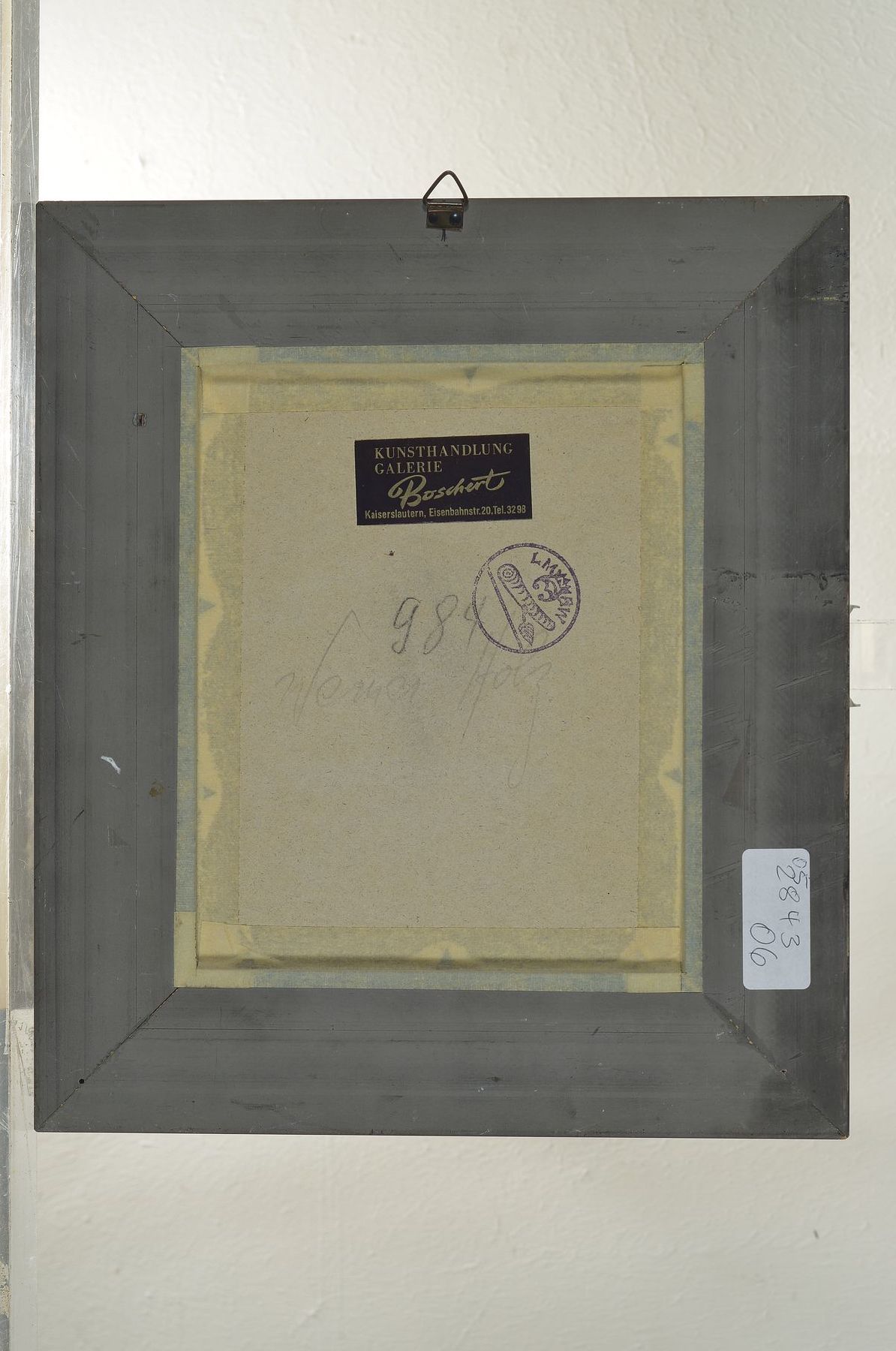 Detail a: Werner Holz, 1948 Grünstadt/Pfalz-1991 Ludwigshafen, Der Krähenhut, Federzeichnung,betitelt, signiert und datiert 1978, ca. 12x 9cm, u.Gl., R.