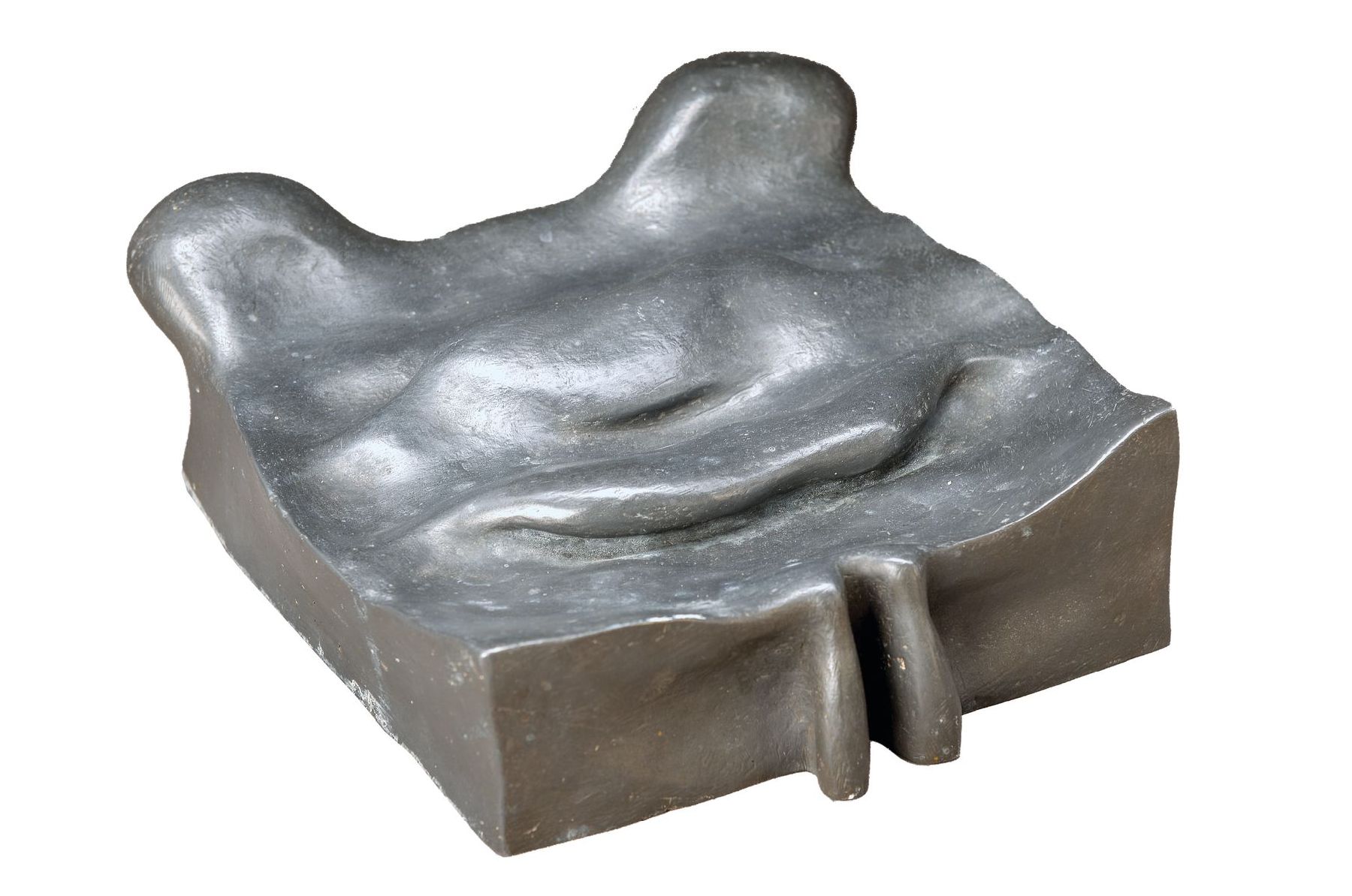 Wilhelm Loth, 1920 Darmstadt - 1993, Plastik aus Blei, "kleine liegende Venus", 1968, 8 x 23 x 25.5 cm, Lit. vgl. J.A. Schmoll, Wilhelm ...