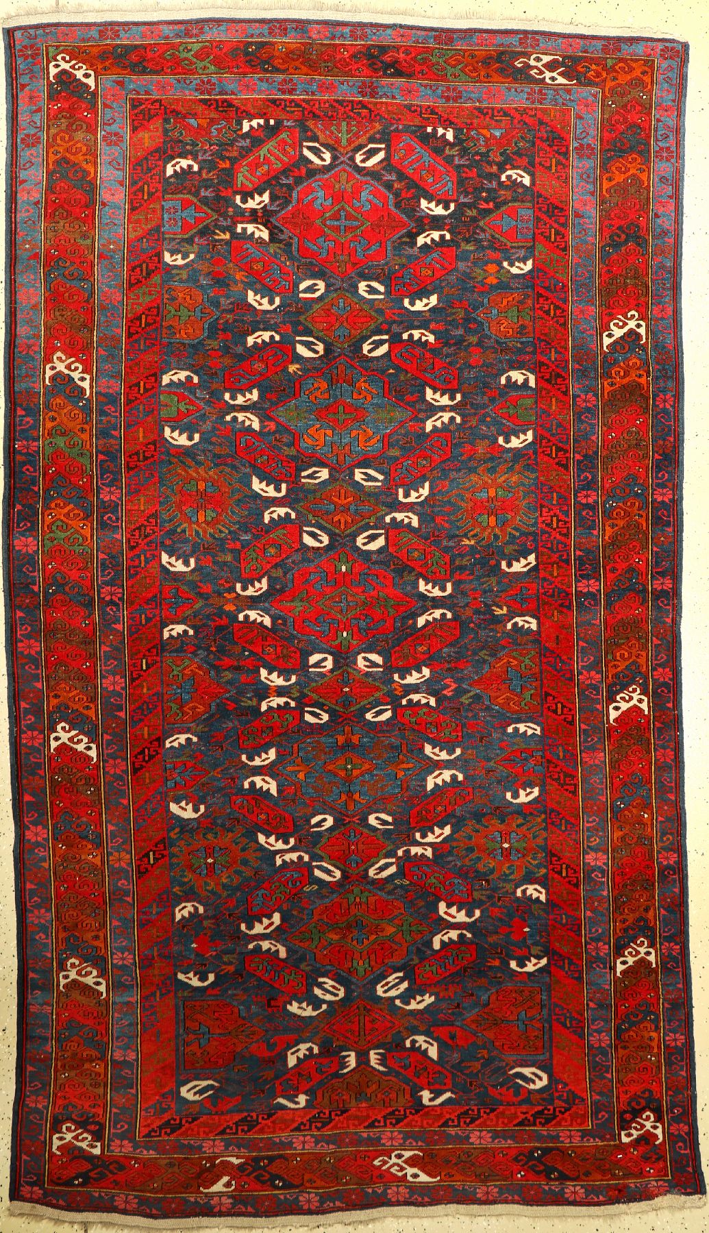 Kuba Shirvan, Kaukasus, um 1910, Wolle auf Wolle, ca. 285 x 161 cm, EHZ: 3