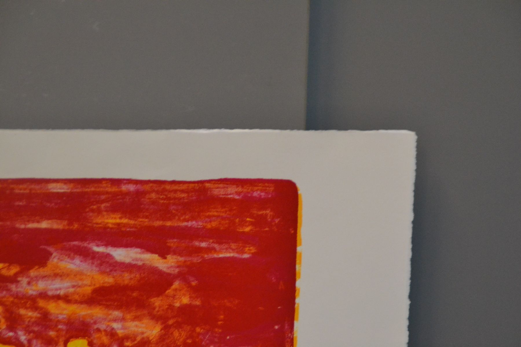 Detail a: Daniel Richter, geb. 1962, Lithografie, monogram., Blattgr. 42x29,5 cm