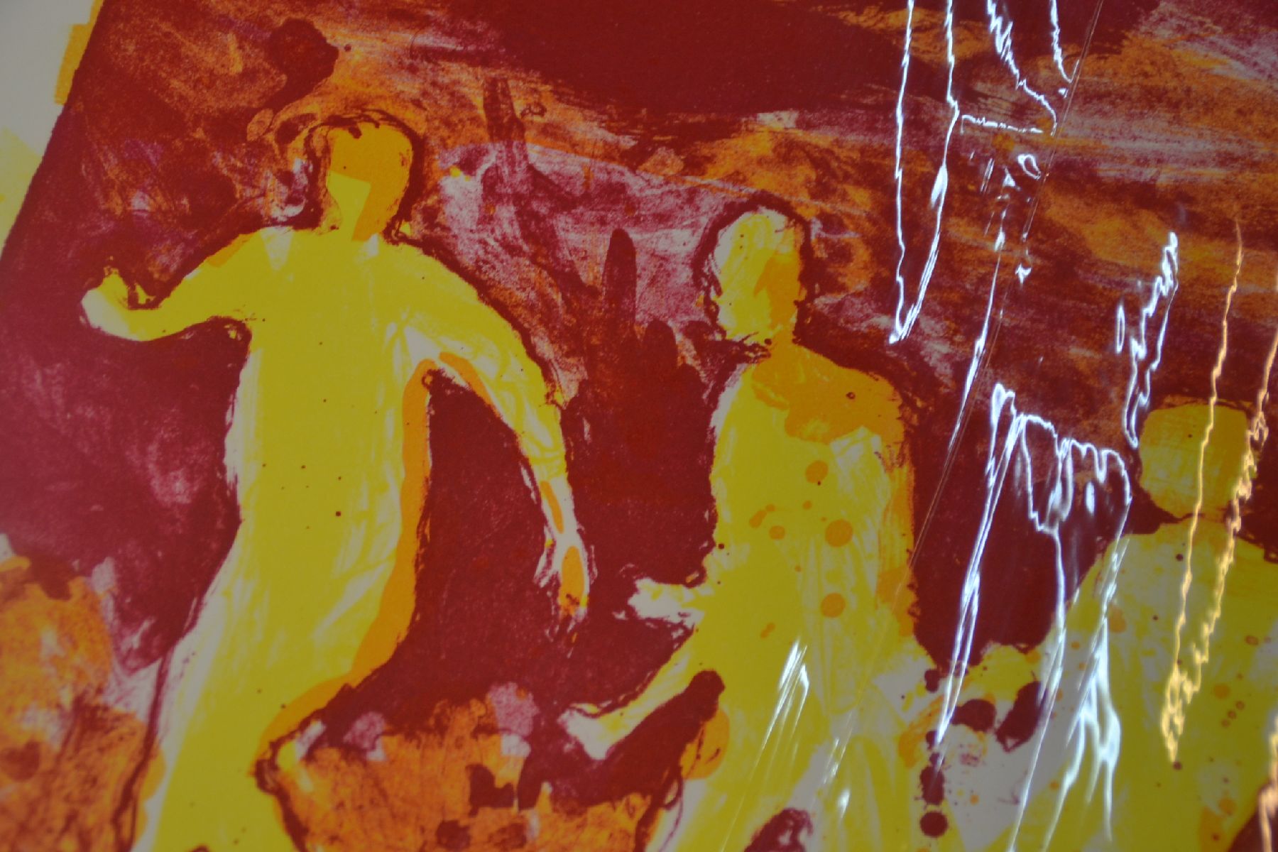 Detail g: Daniel Richter, geb. 1962, Lithografie, monogram., Blattgr. 42x29,5 cm