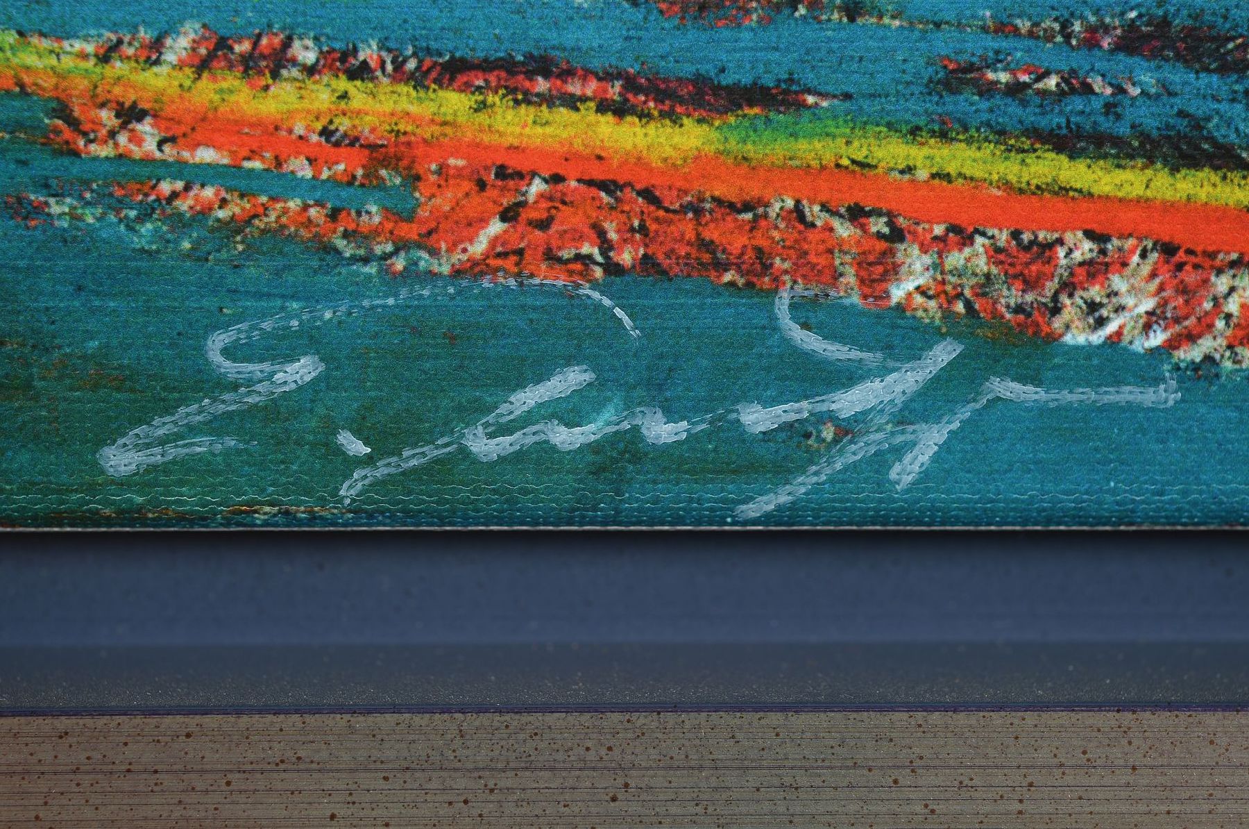 Detail a: Ernst Fuchs, 1930-2015, Mädchen mit großem Hut, Glicee/Lwd, signiert 108/300, handsigniert, ca. 52x67cm / 64 x 79 cm, Galerierahmung