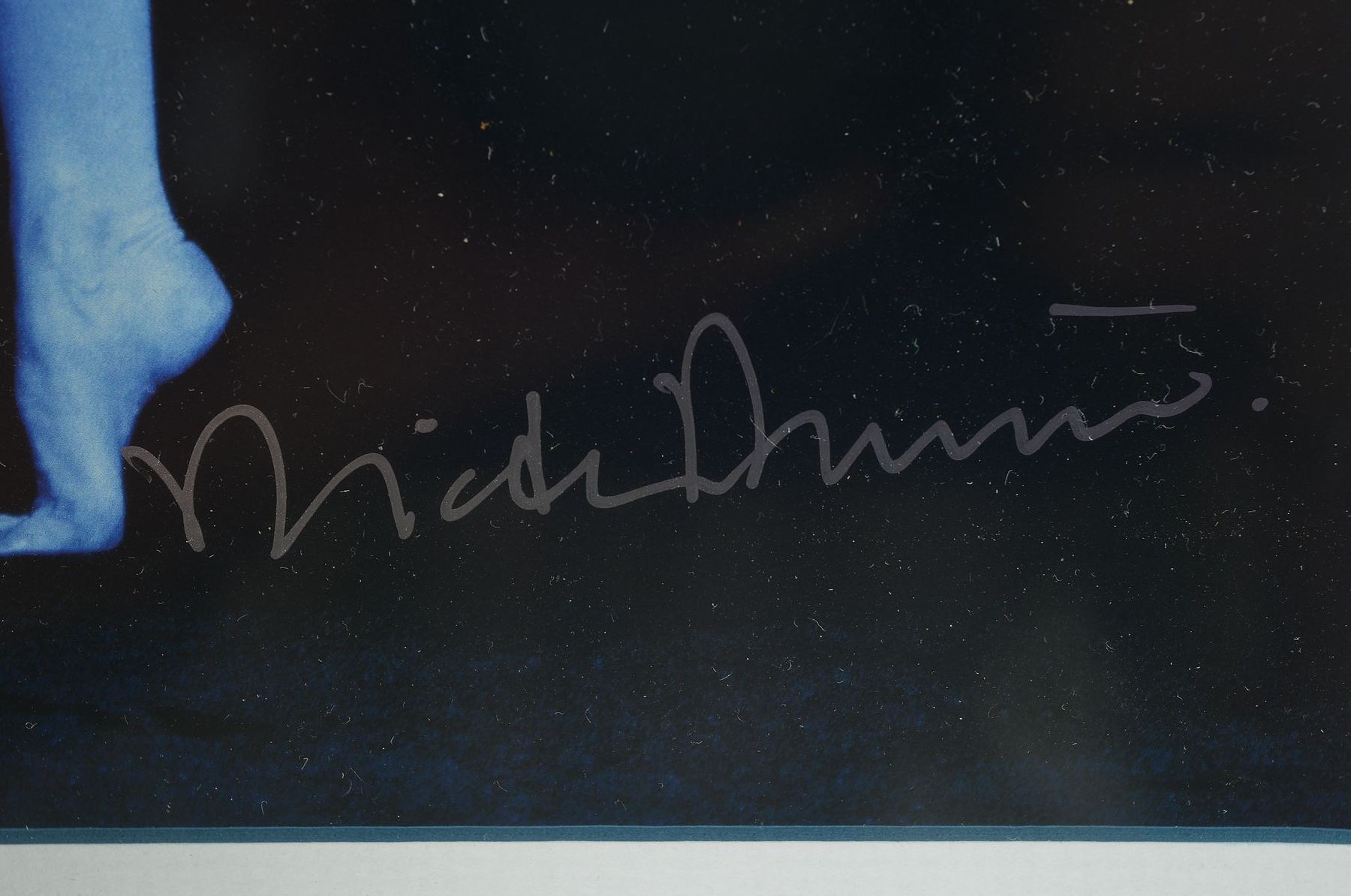 Detail a: Dieter Blum, zeitgenössischer deutscher Fotograf, geb. 1936, Fotografie, handsigniert, Auflage 1500, verso numeriert, von Rahmung verdeckt, ca. 38.5 ...