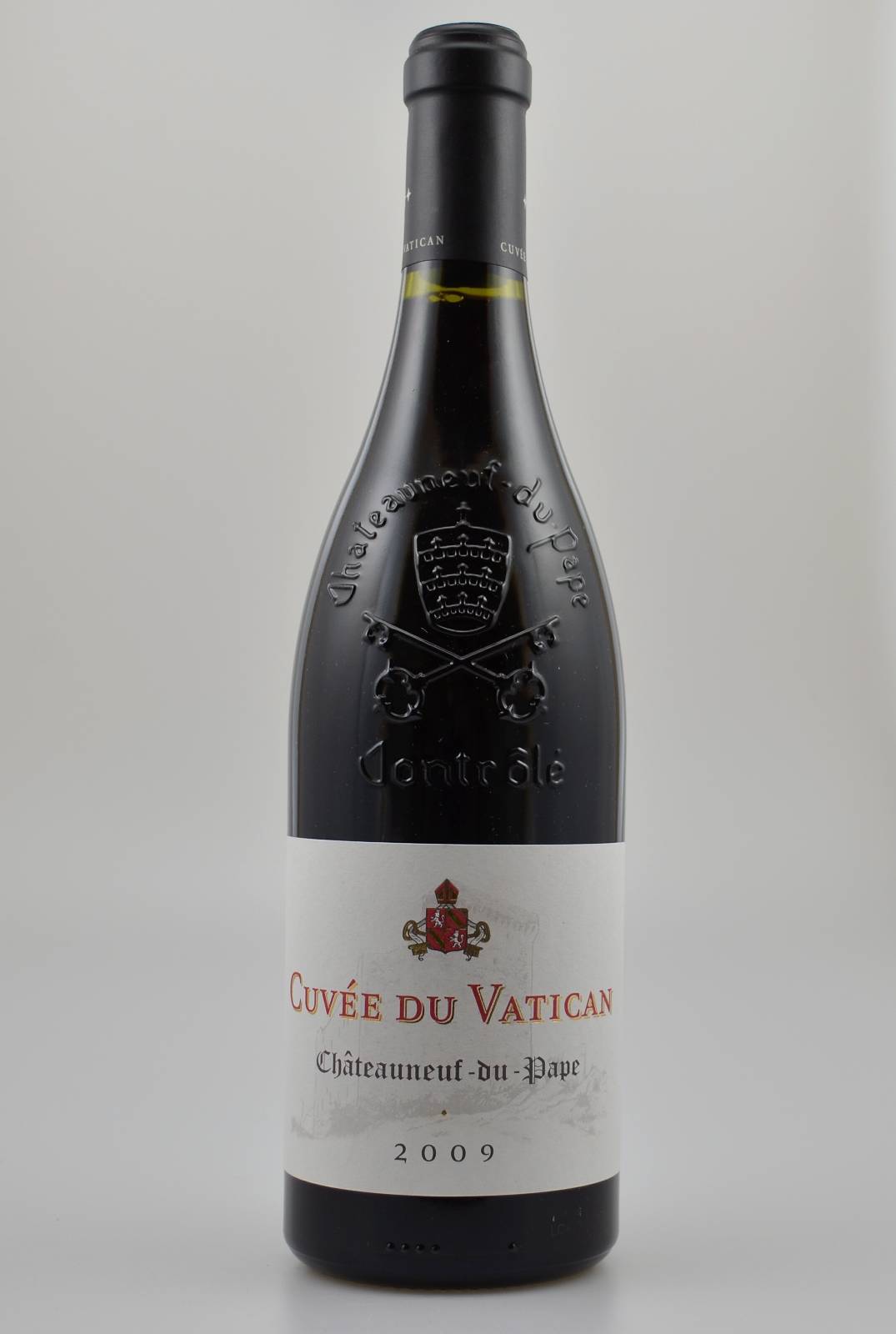 12 Flaschen Chateauneuf-du-Pape Cuvee du Vatican, je 75 cl, 15 % Vol., Abstand zwischen Kapsel und Wein: ca. 0,5-1 cm, hervorragende ...