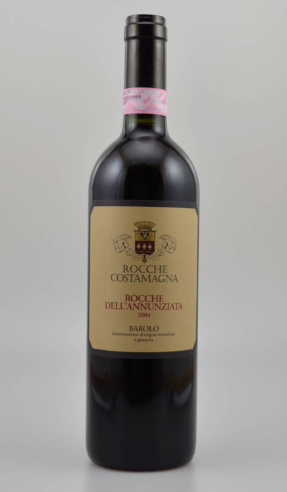 6 Flaschen 2004 Rocche Costamagna, Barolo, Rocche dell'Annunziata je ca. 75 cl, 13,5 % Vol., Füllstände: je ca. into neck, hervorragende ...