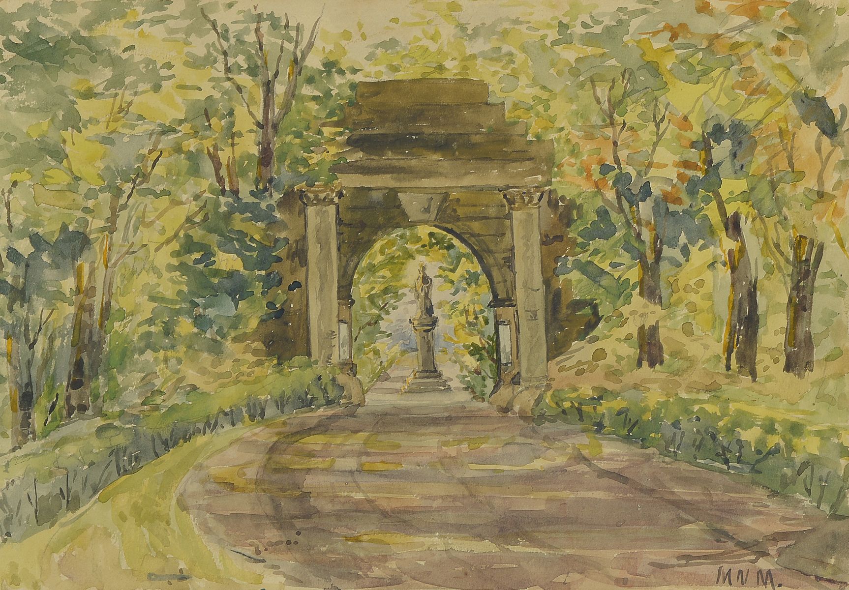 Mary Nimmo Moran, 1842 Strathaven, Schottland-1899 East Hampton, New York, bedeutende amerikanische Landschaftsmalerin, die insbesondere durch ihre ...