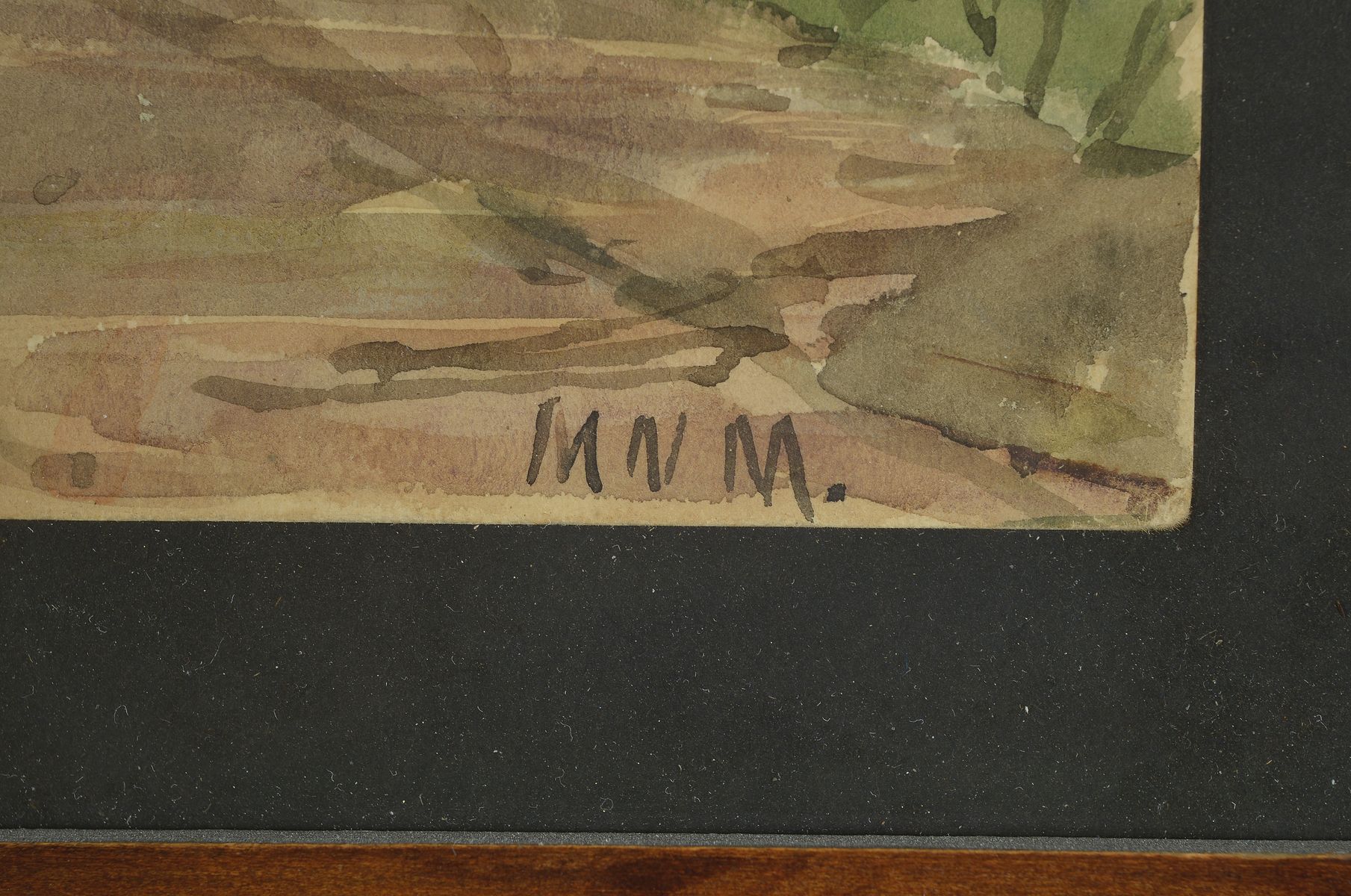 Detail a: Mary Nimmo Moran, 1842 Strathaven, Schottland-1899 East Hampton, New York, bedeutende amerikanische Landschaftsmalerin, die insbesondere durch ihre ...