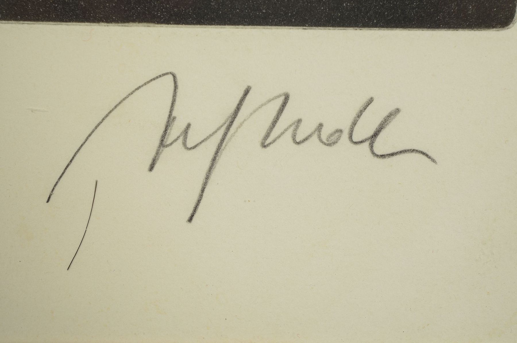 Detail a: Alfred Hrdlicka, 1928-2009, Radierung auf Büttenpapier, handsigniert und num. 131/200, ca. 24x20.5cm, PP, u.Gl., R. 42x35cm