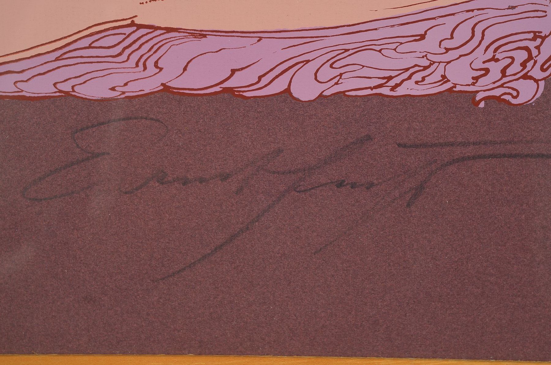 Detail a: Ernst Fuchs, 1930-2015, Samson und Delila, Farblithographie, handsigniert und num. XXII/XXXII, Blattgr. ca. 63x48cm, u.Gl., R.