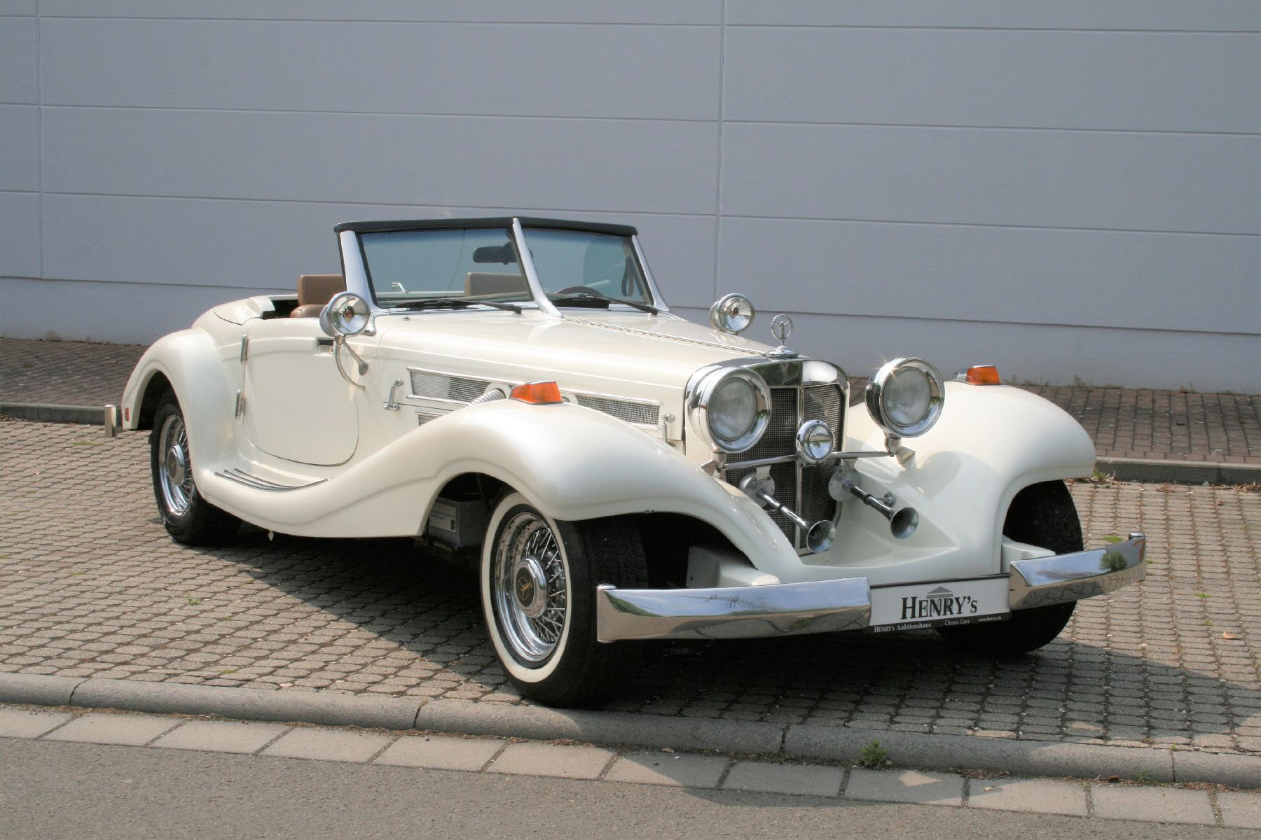 ARA-Automotive INC. Heritage 500K Cabriolet, Fahrgestellnummer: CM00482, EZ 02/1992, 2. Hand laut Brief, Laufleistung ca. 19.148 miles abgelesen, 68 ...