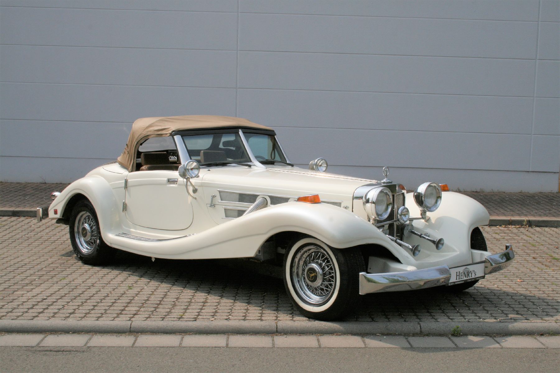 Detail a: ARA-Automotive INC. Heritage 500K Cabriolet, Fahrgestellnummer: CM00482, EZ 02/1992, 2. Hand laut Brief, Laufleistung ca. 19.148 miles abgelesen, 68 ...