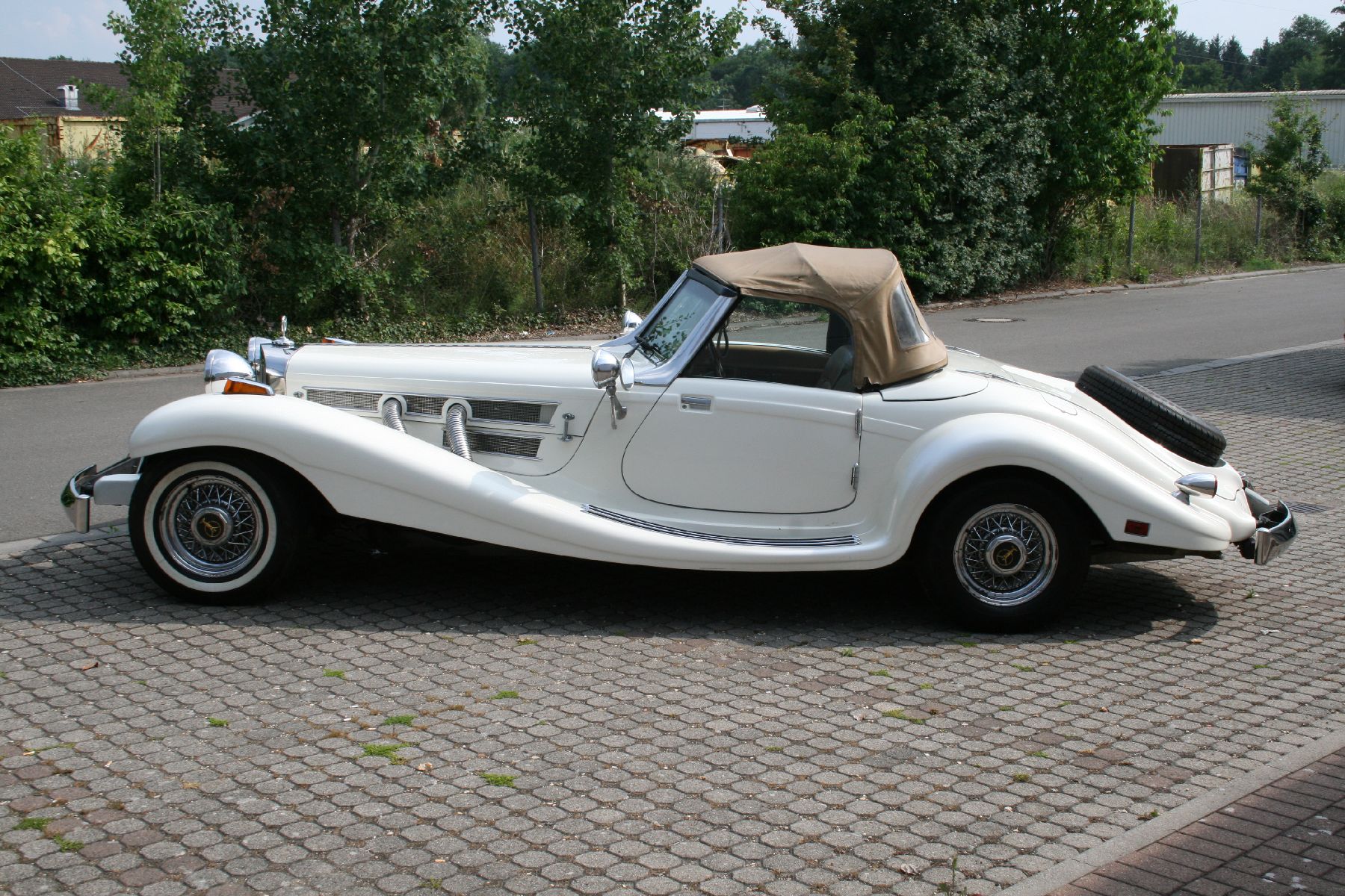 Detail c: ARA-Automotive INC. Heritage 500K Cabriolet, Fahrgestellnummer: CM00482, EZ 02/1992, 2. Hand laut Brief, Laufleistung ca. 19.148 miles abgelesen, 68 ...