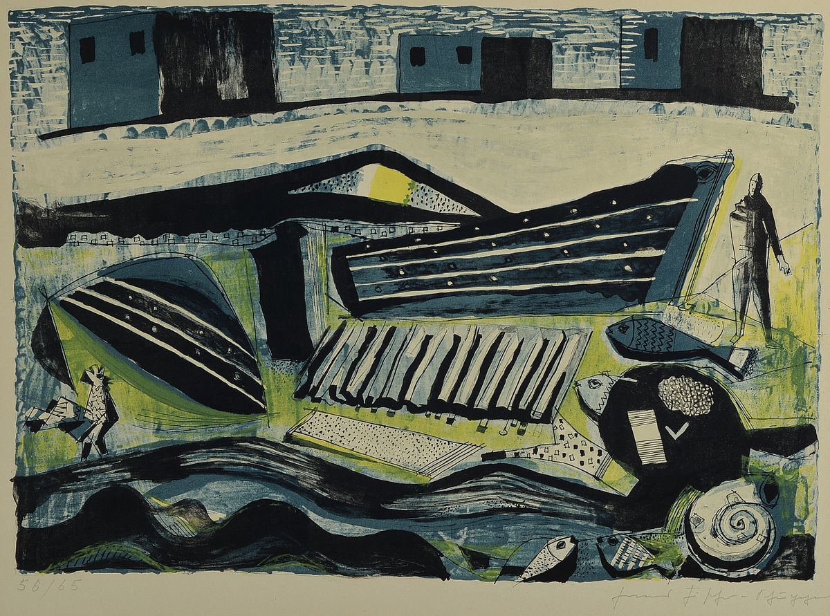 Hans Fischer-Schuppach, 1906 Fafe/Portugal- 1987 Heidelberg, Schüler von Scholz, Hubbuch und Schnarrenberger in Karlsruhe, dann Meisterschüler von ...