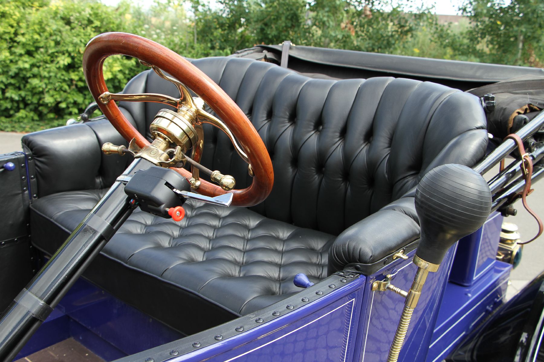Detail i: Ford T Torpedo Roadster, Fahrgestellnummer: 116652, EZ 07/1912, 3. Hand, Laufleistung 32.056 miles abgelesen, Vollabnahme für deutsche Zulassung ...