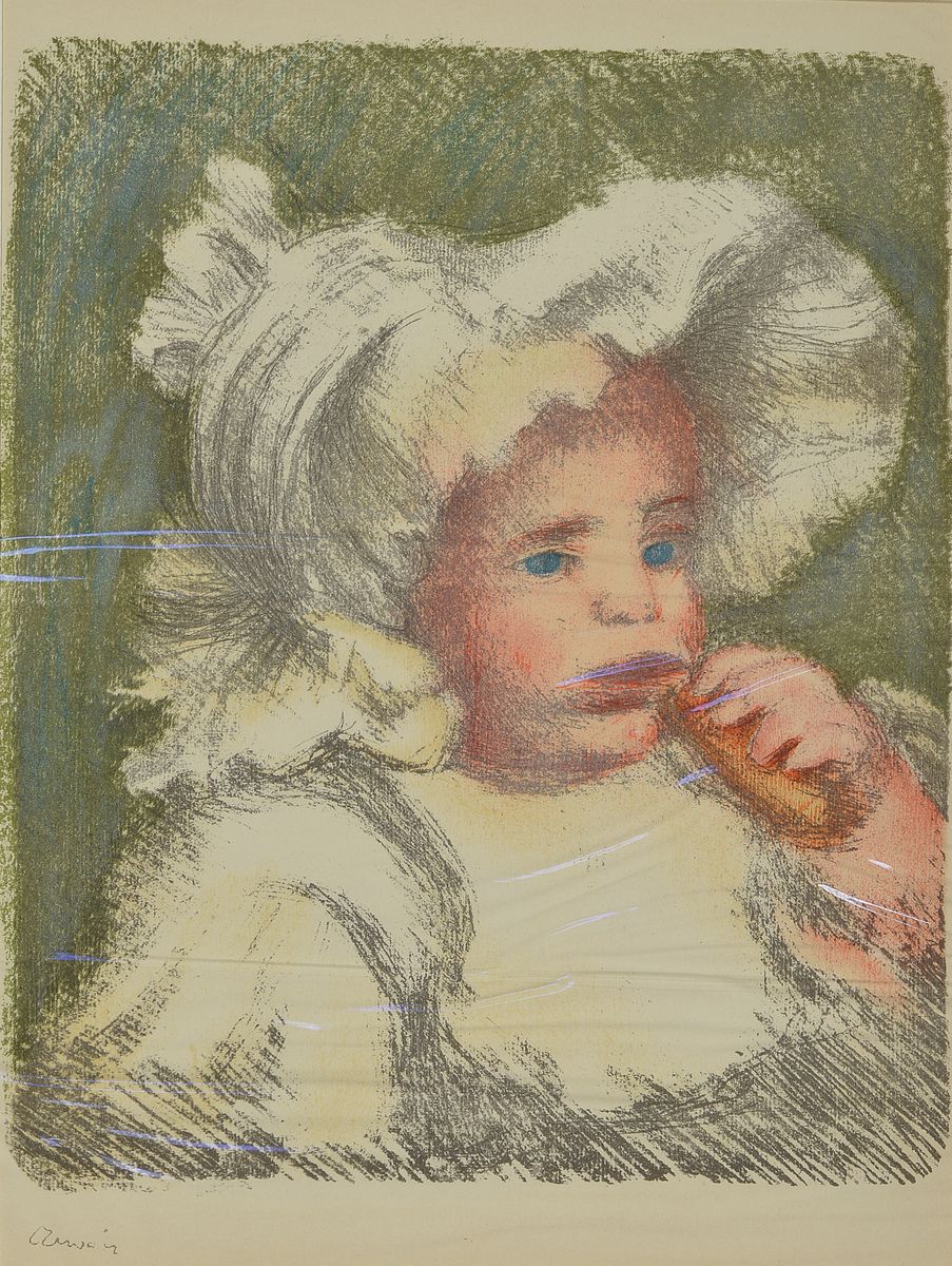 Auguste Renoir, 1841-1919, Konvolut aus 3 Lithographien, betitelt, sign., mit PP ca. 50x40 cm