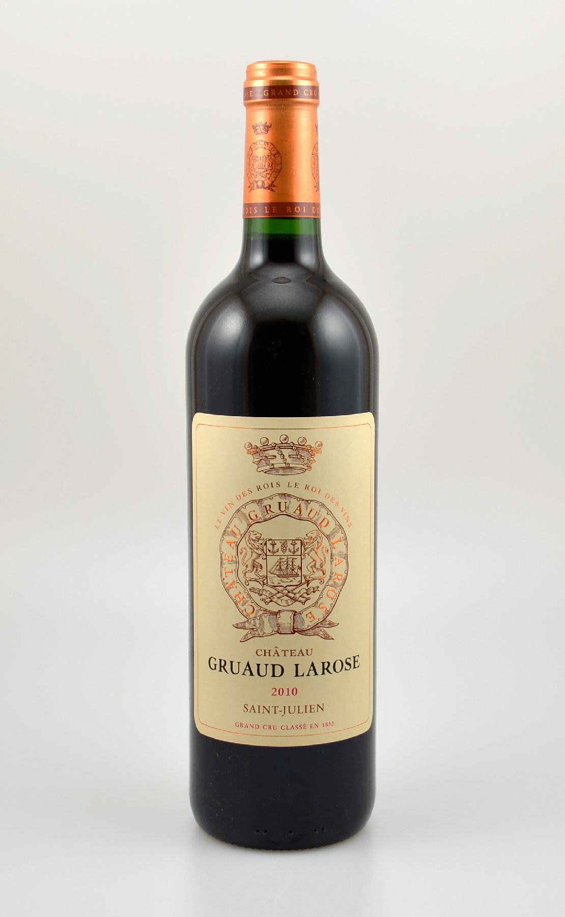 9 Flaschen 2010 Chateau Gruaud Larose, Saint-Julien, je ca. 75 cl, 14 % Vol., Füllstände: je ca. into neck, sehr gute Erhaltungszustände, ...