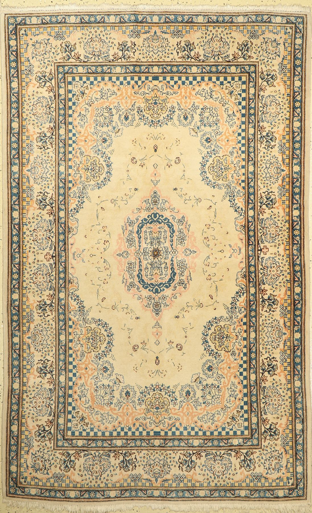 Keschan alt, Persien, ca. 60 Jahre, Wolle auf Baumwolle, ca. 227 x 140 cm, EHZ: 2-3
