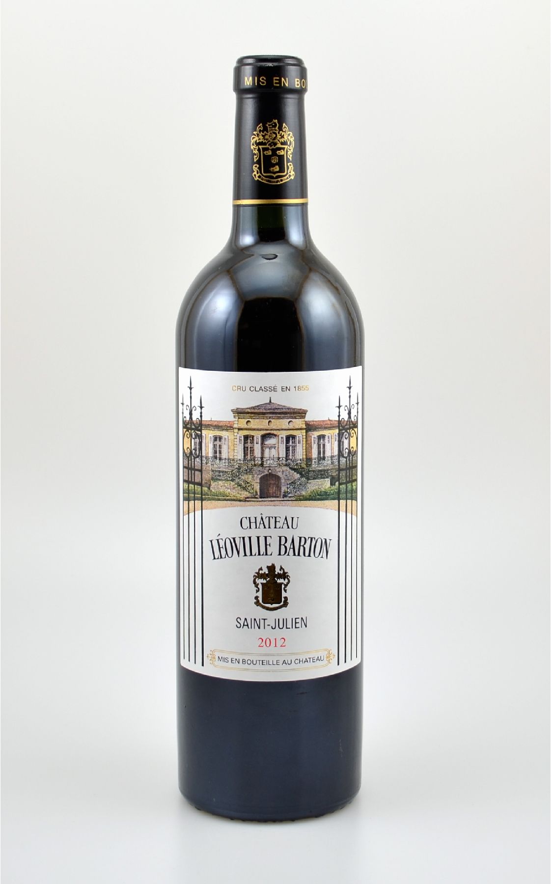 6 Flaschen 2012 Chateau Leoville Barton, Saint-Julien, je 75 cl, 13 % Vol., Füllstände: je high fill, hervorragende Erhaltungszustände, unverkostet