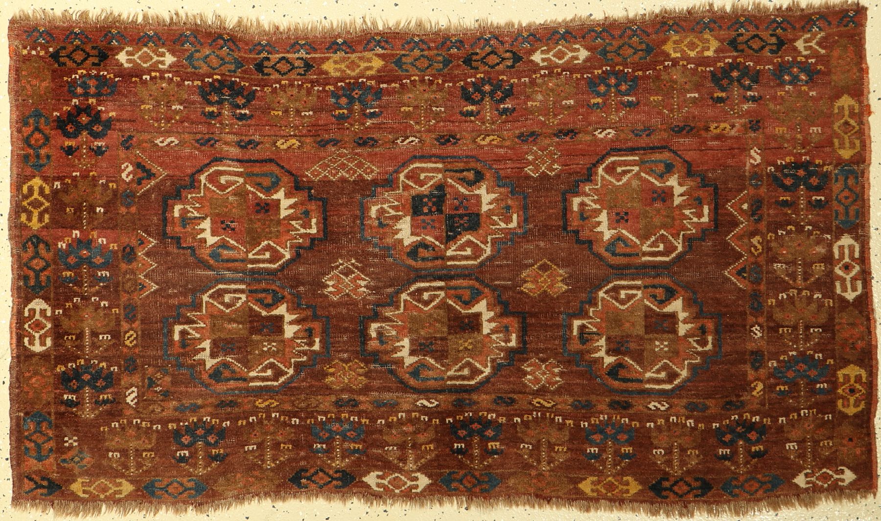 Erzari Djowal, Afghanistan, um 1920, Wolle auf Wolle, ca. 143 x 80 cm, EHZ: 3