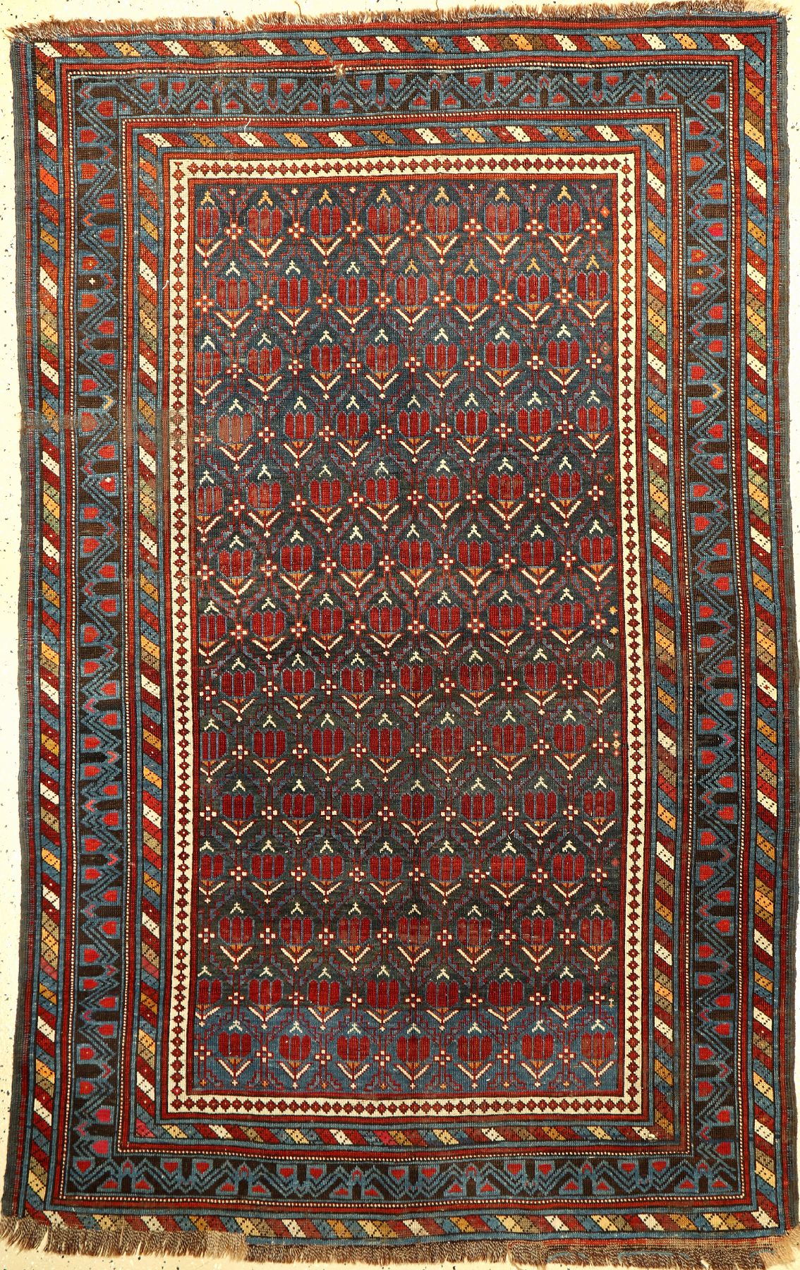 Daghestan antik, Kaukasus, um 1910, Wolle auf Wolle, ca. 190 x 120 cm, EHZ: 4