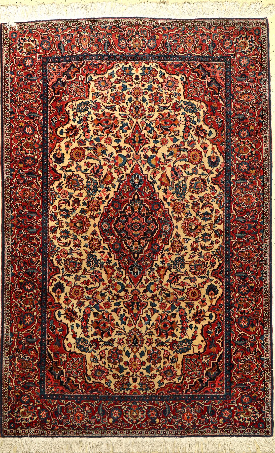 Keschan alt, Persien, ca. 60 Jahre, Wolle auf Baumwolle, ca. 205 x 133 cm, EHZ: 2-3