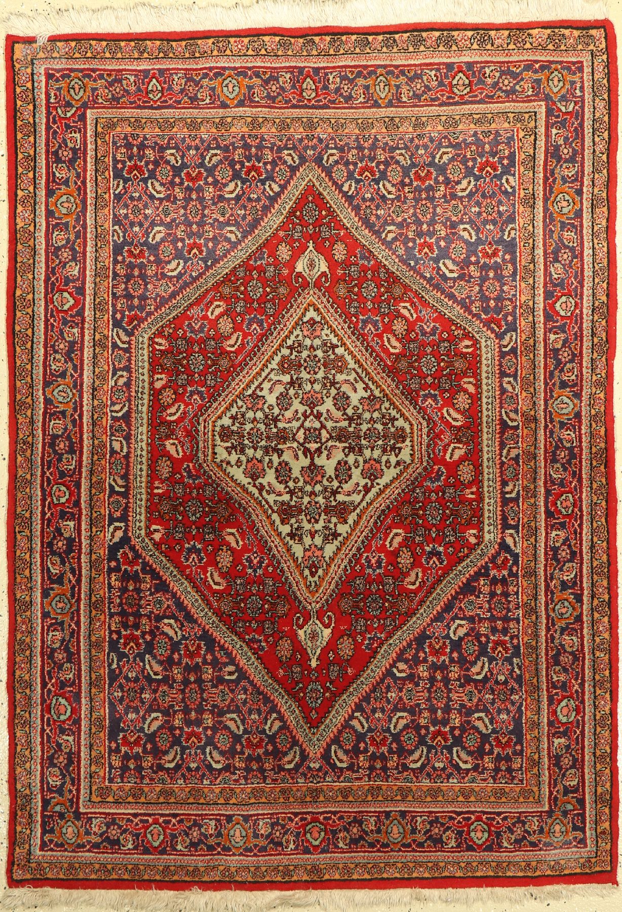 Bidjar alt, Persien, ca. 40 Jahre, Wolle auf Baumwolle, ca. 161 x 115 cm, EHZ: 2