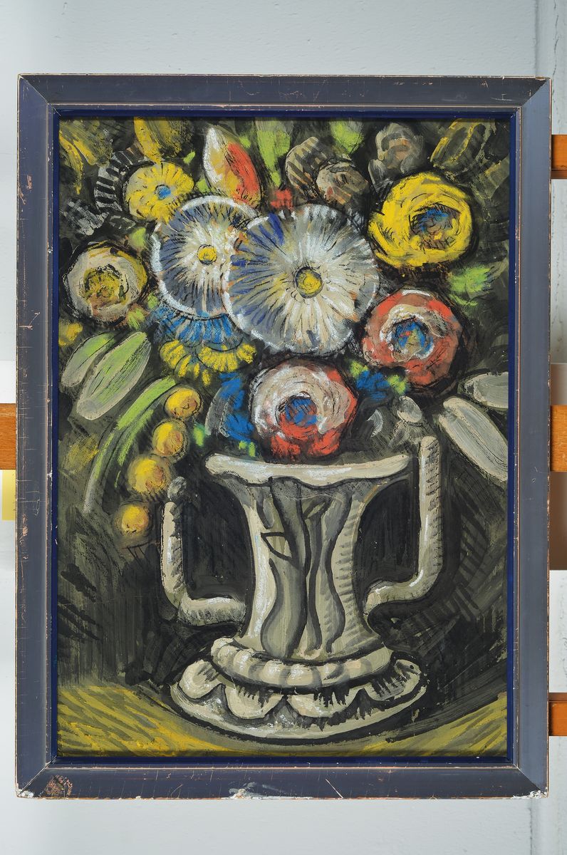 Detail k: Hugo Schreiber, 1973-1950, ungarischer Malerder Moderne, frühe institutionsferne Lehre alsKulissenmaler, 1898-1900 Besuch der Kunstgewerbeschule ...