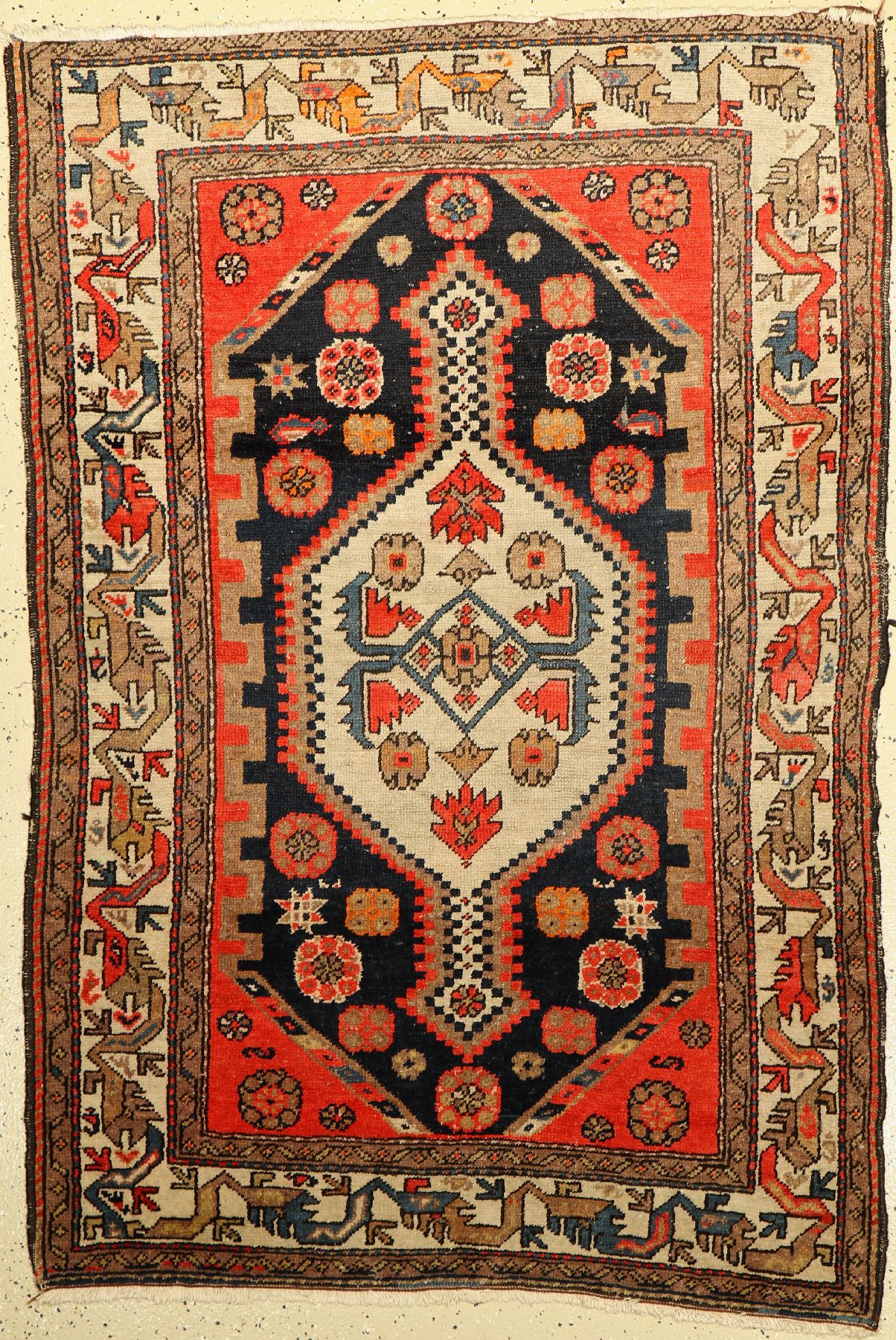 Malayer alt, Persien, um 1940, Wolle auf Baumwolle, ca. 166 x 110 cm, EHZ: 4