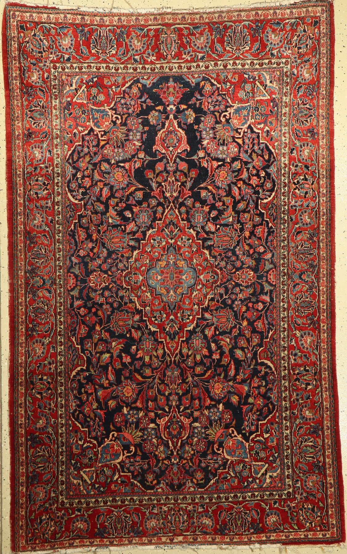 Keschan alt, Persien, ca. 60 Jahre, Wolle auf Baumwolle, ca. 217 x 134 cm, EHZ: 4