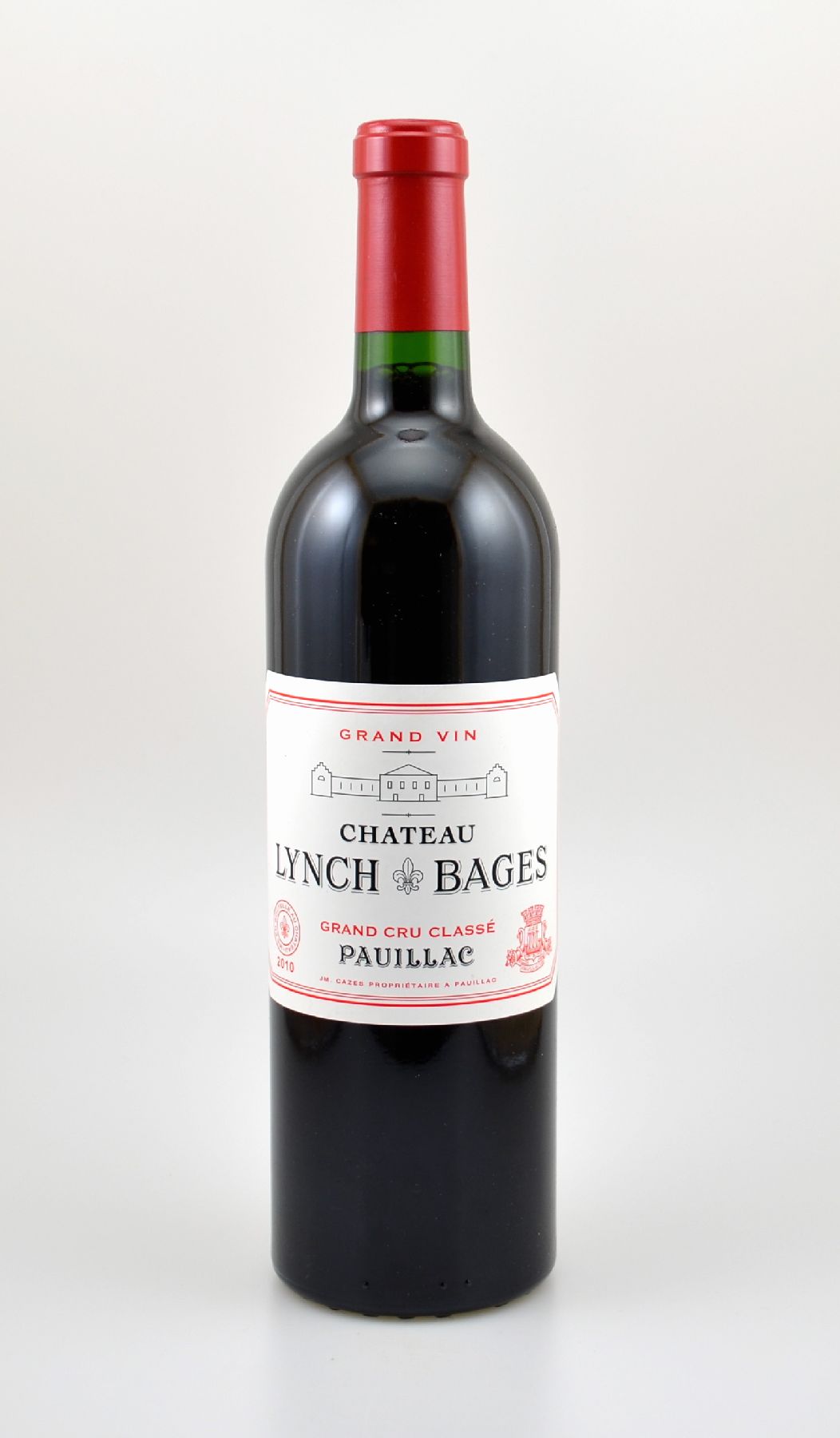 6 Flaschen 2010 Chateau Lynch Bages, Pauillac, Grand Cru Classe, je 75 cl, 13,5 % Vol., Füllstände: je into neck, hervorragende ...