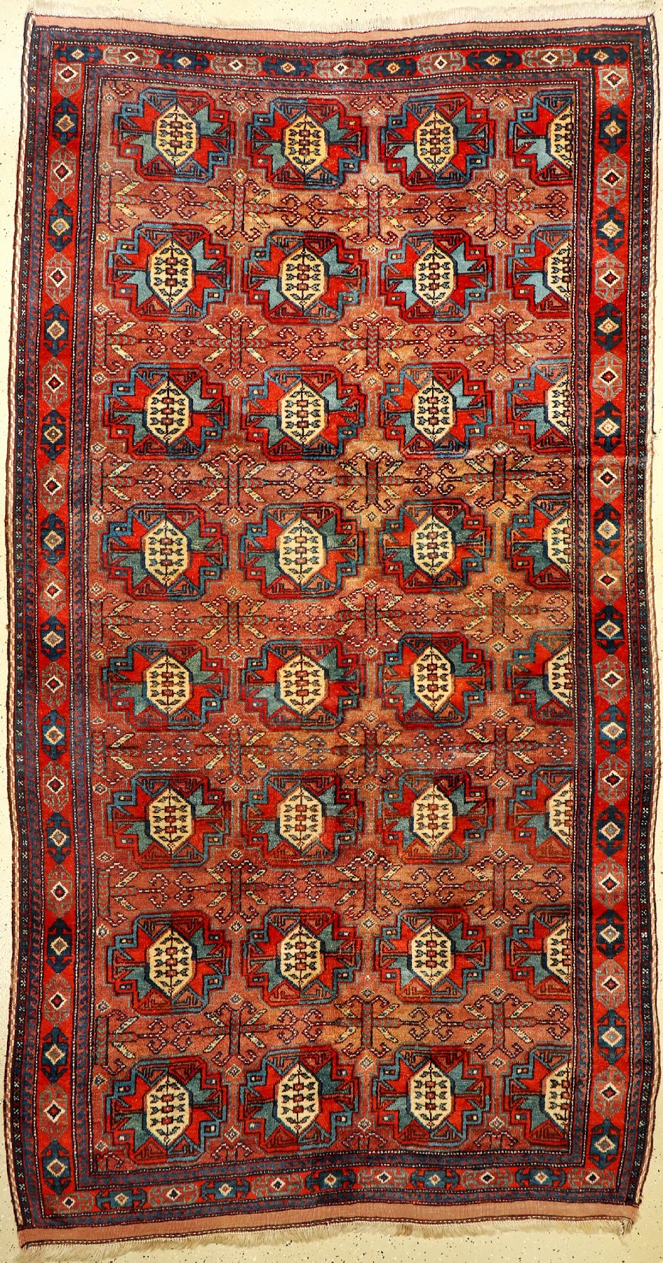 Khorassan Kordi, Persien, um 1900, Wolle auf Wolle, ca. 305 x 162 cm, EHZ: 2-3