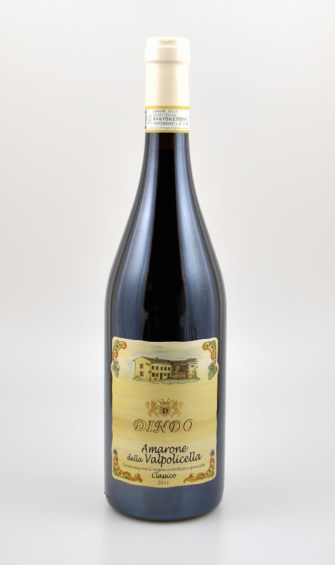 12 Flaschen 2011 Amarone della Valpolicella,Classico, Azienda Agricola Dindo, je 75 cl, 16 % Vol., Abstände zwischen Kapsel und Wein: ca. 1 cm, ...