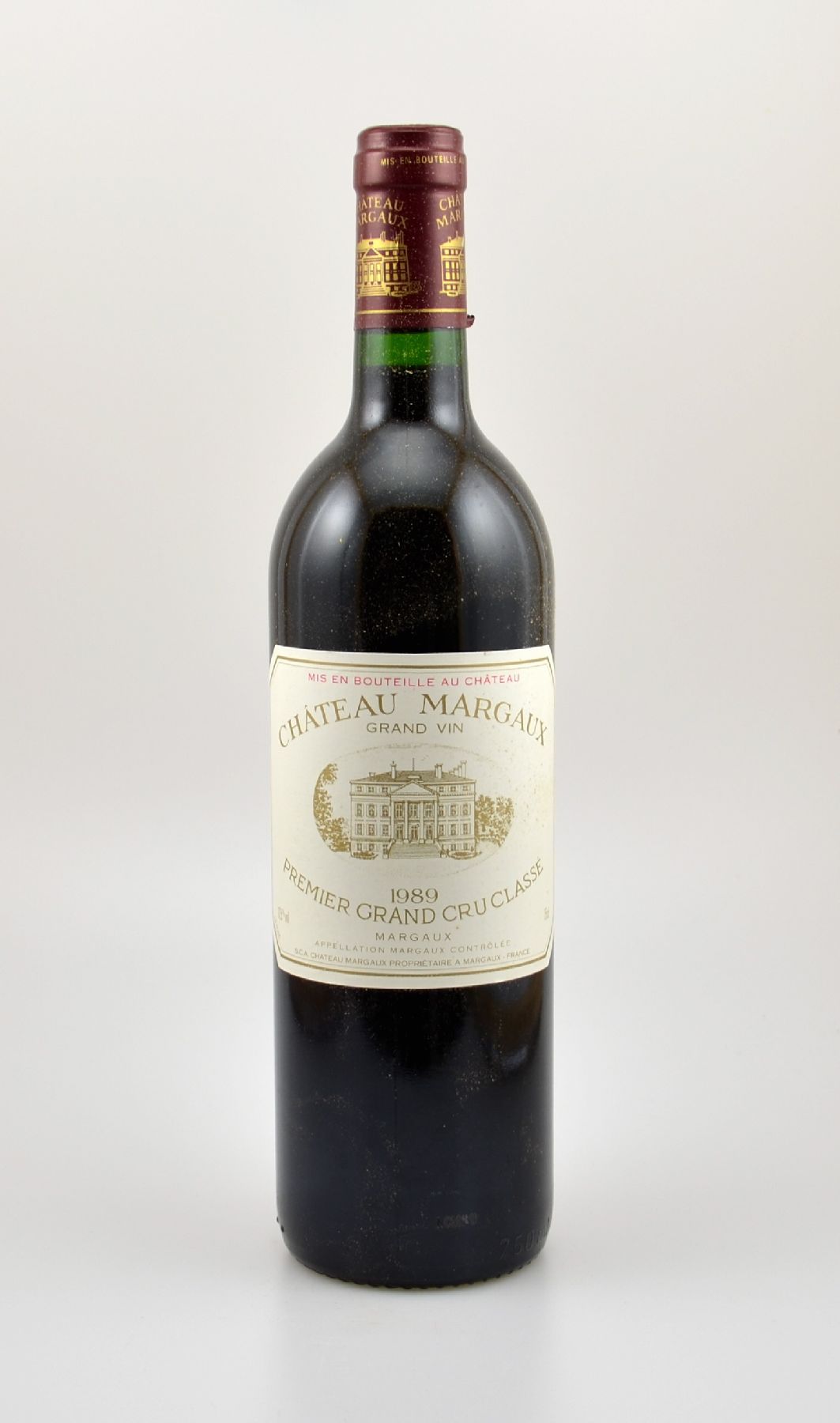 12 Flaschen 1989 Chateau Margaux, Margaux, Premier Grand Cru Classe, je 75 cl, 12,5 % Vol., Füllstände: je into neck, hervorragende ...