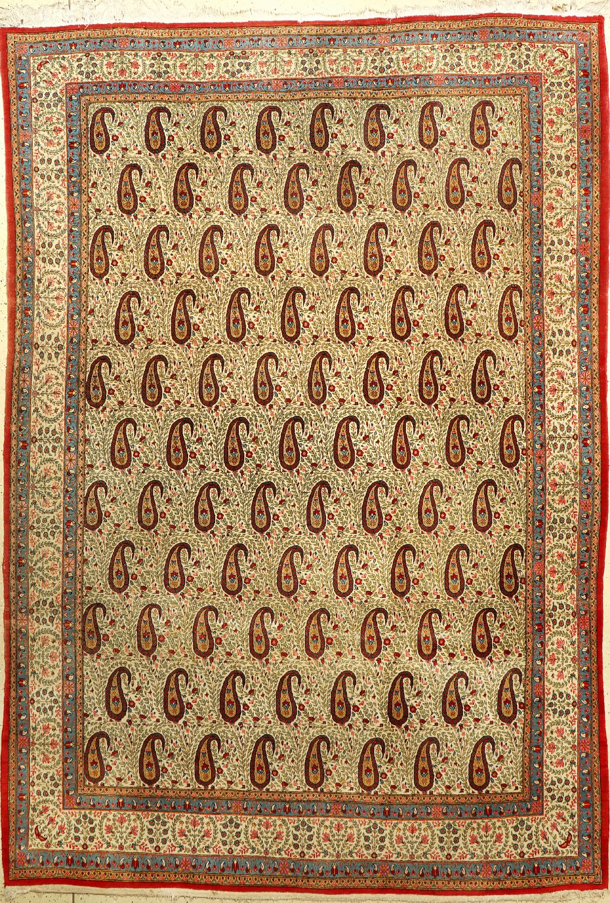 Ghom, Persien, ca. 50 Jahre, Wolle auf Baumwolle, ca. 333 x 233 cm, EHZ: 2-3