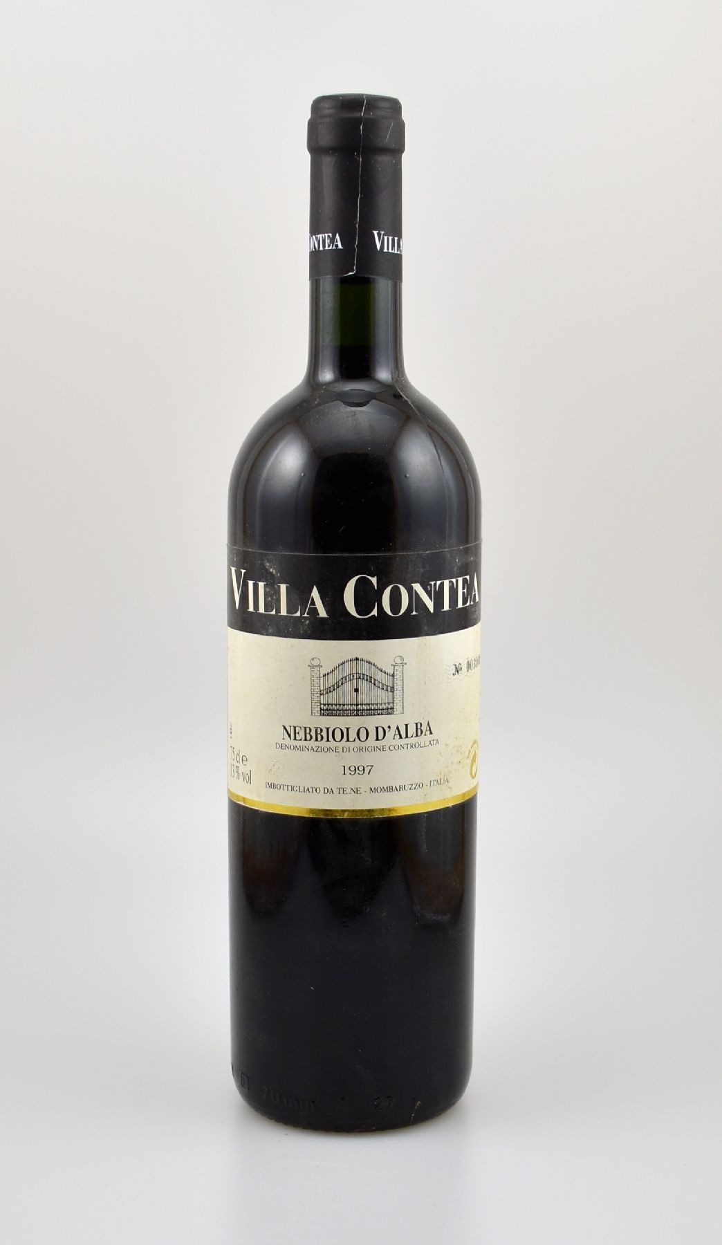 20 Flaschen 1997 Nebbiolo d'Alba Villa Contea , je ca. 75 cl, 13 % Vol., Füllstände: je ca. into neck, Etiketten z.T. beschmutzt bzw. besch., ...