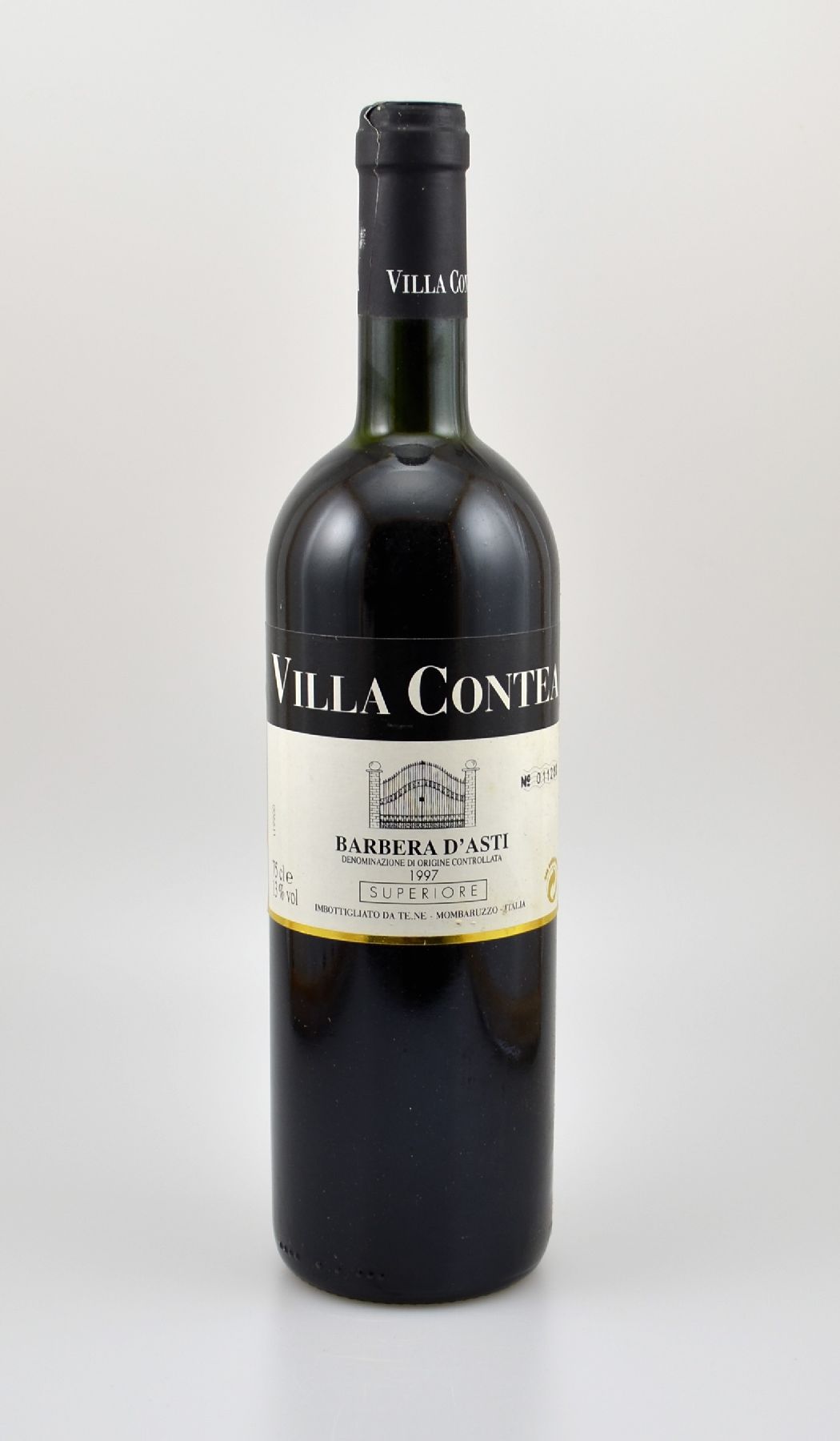 11 Flaschen 1997 Villa Contea Barbera D'Asti , je ca. 75 cl, 13 % Vol., Füllstände: je ca. top shoulder, gute Erhaltungszustände, ...