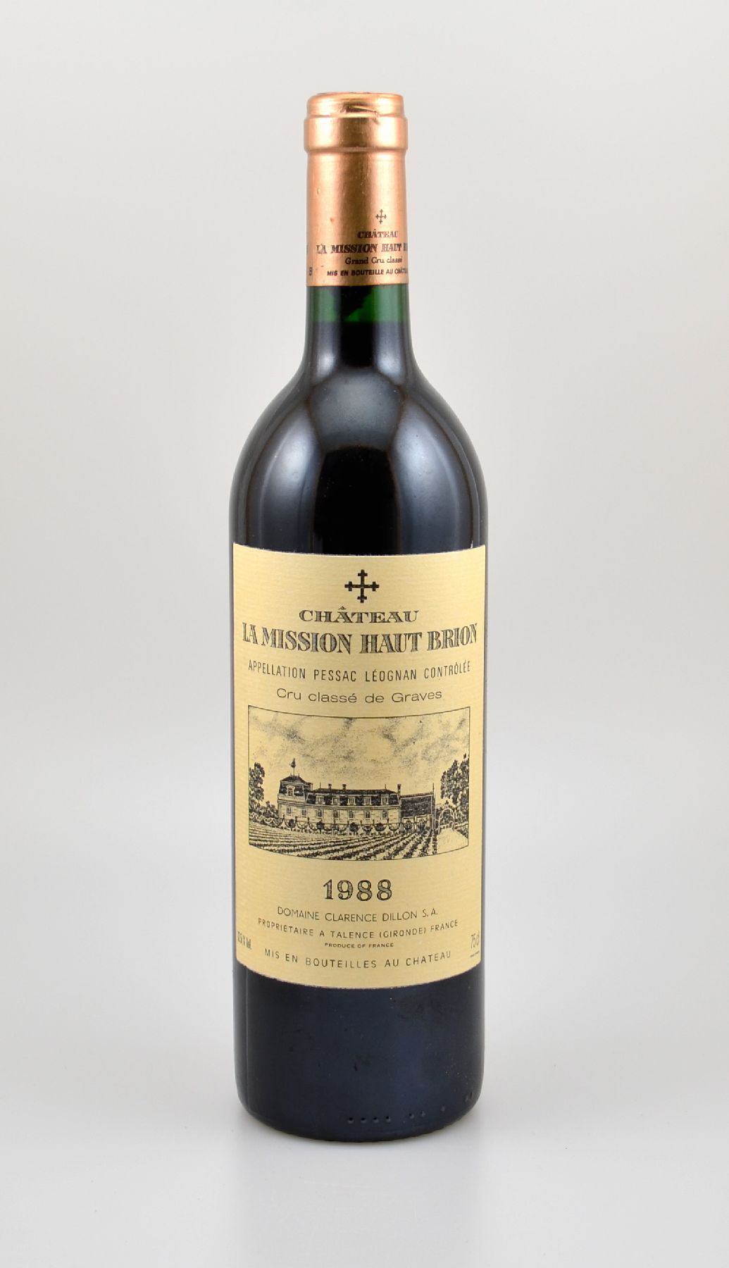 12 Flaschen 1988 Chateau La Mission Haut Brion, Pessac Leognan, je 75 cl, 12,5 % Vol., Füllstände: je into neck, hervorragende Erhaltungszustände, ...
