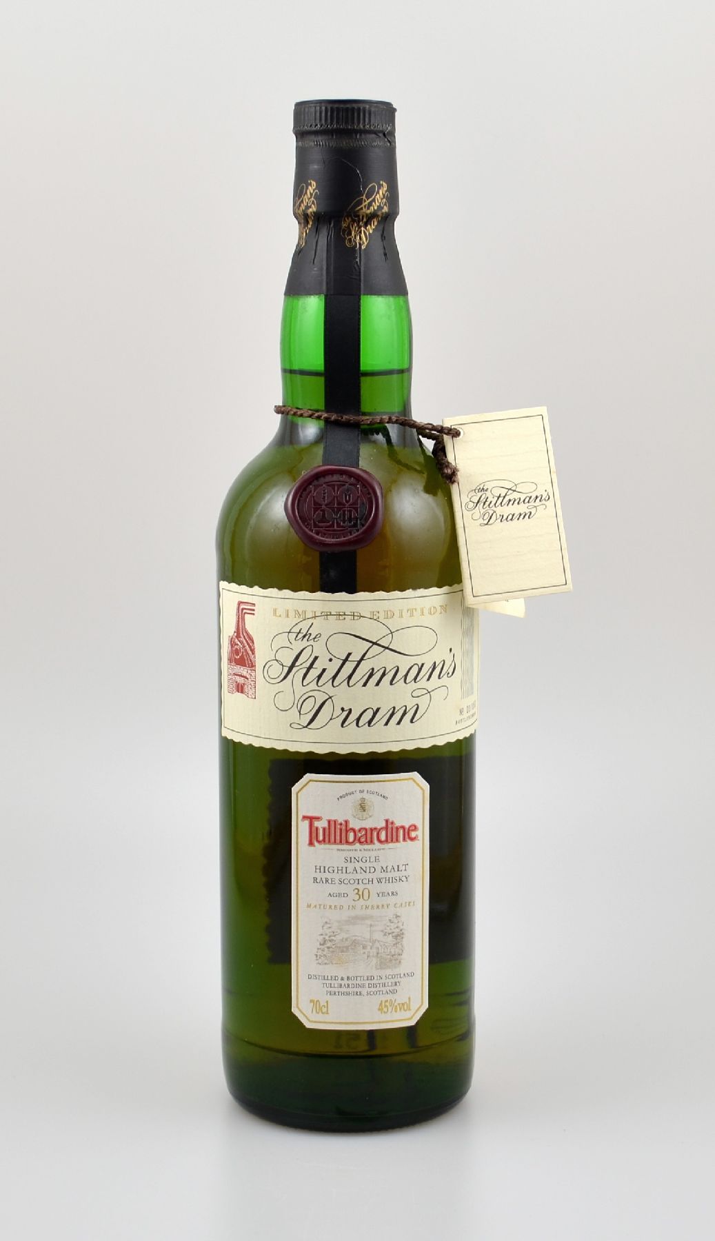 1 Flasche Tullibardine 'The Stillman's Dram, 30 Years Old Single Malt Scotch Whisky, Highlands, ca. 70 cl, 45 % Vol., Limited Edition, ...