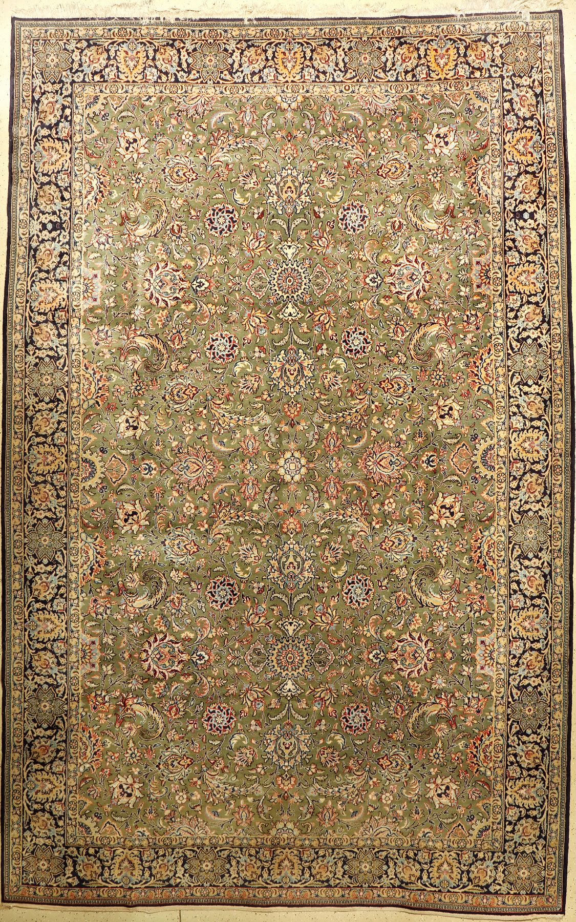 Ghom alt, Persien, ca. 50 Jahre, Wolle mit Seide, ca. 472 x 297 cm, EHZ: 2-3