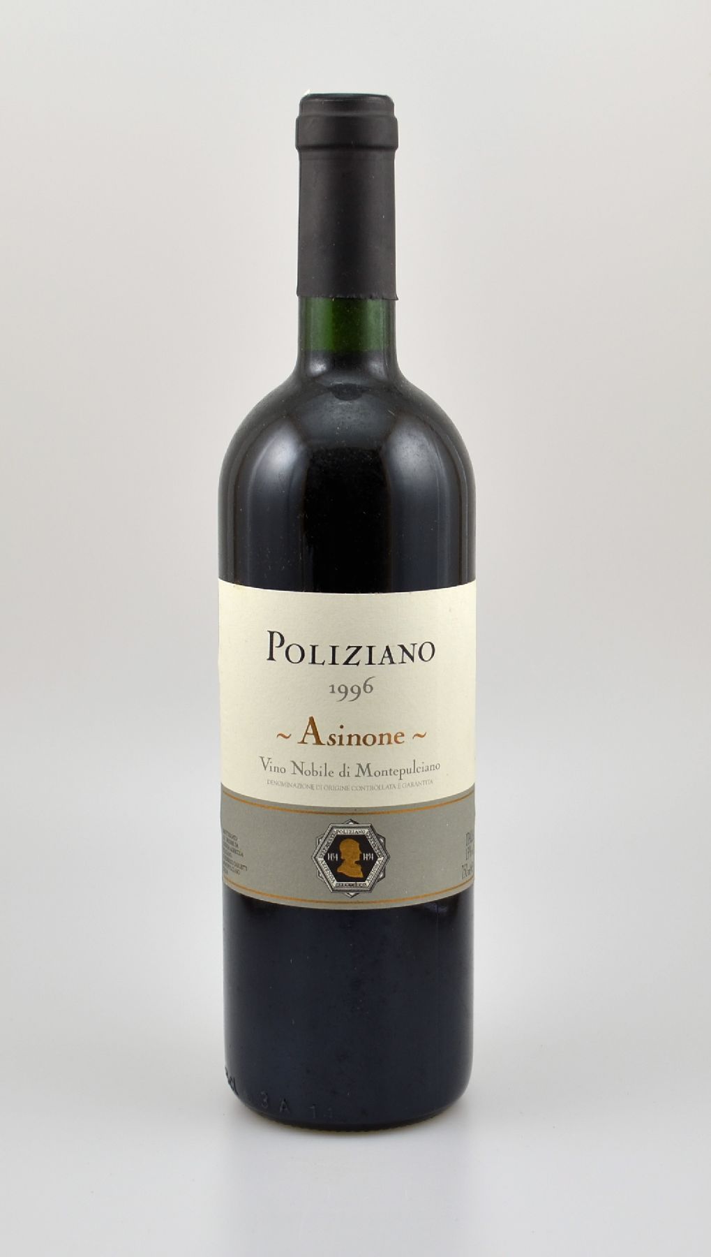 12 Flaschen 1996 Poliziano Asinone Vino Nobile di Montepulciano, je ca. 75 cl, 13 % Vol., Füllstände: je ca. into neck, gute Erhaltungszustände, ...