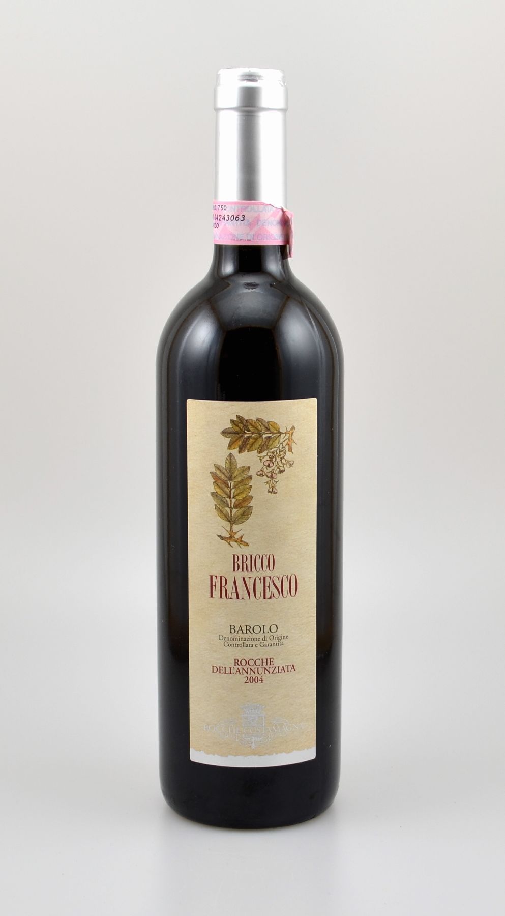 6 Flaschen 2004 Bricco Francesco Barolo, Rocche Dell'Annunziata, Rocche Costamagna, je 75 cl, 13,5 % Vol., Füllstände: je ca. into neck, sehr ...