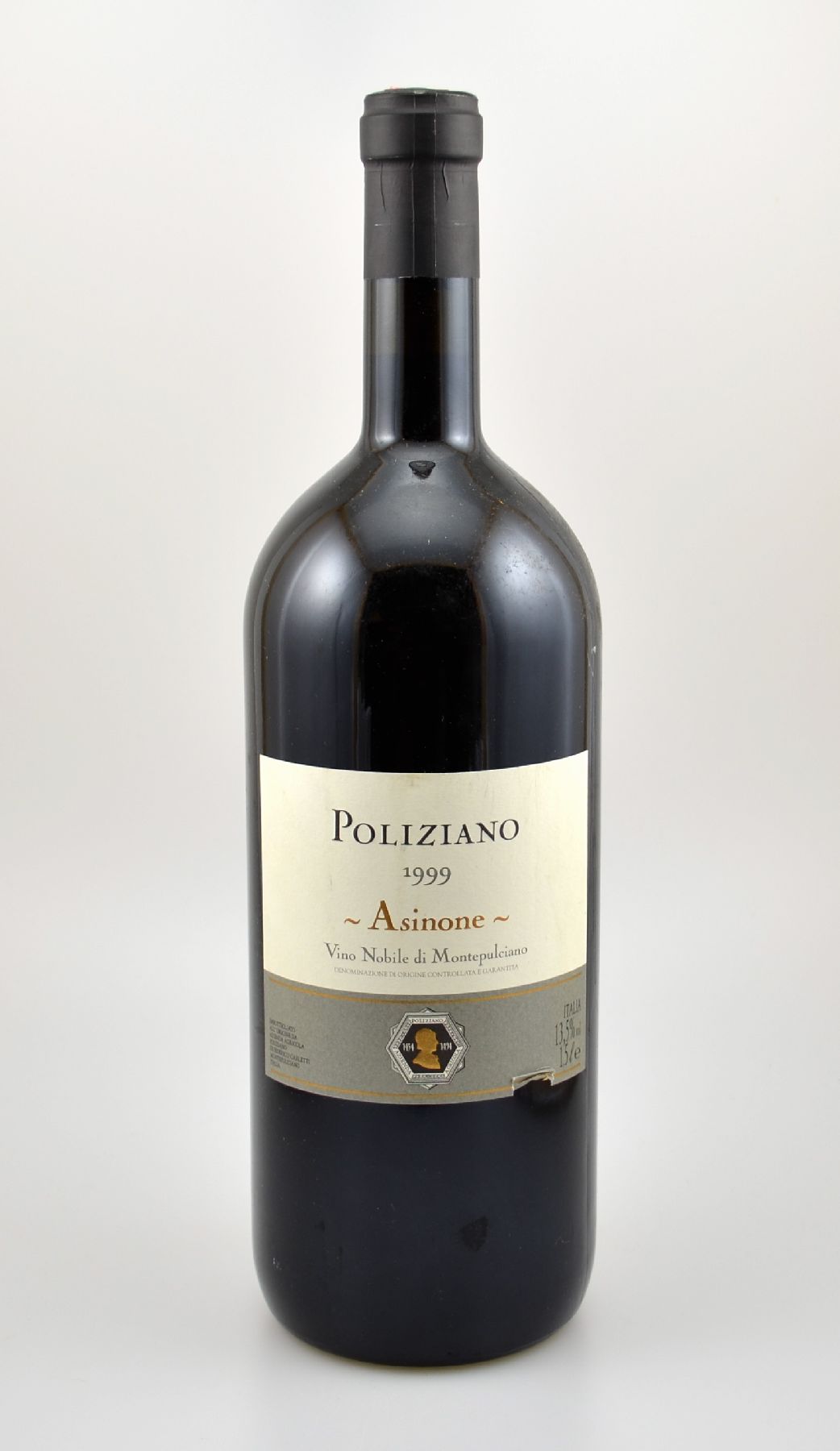 6 Magnumflaschen 1999 Poliziano Asinone Vino Nobile di Montepulciano, je ca. 150 cl, 13,5 % Vol., Füllstände: je ca. into neck, Etiketten z.T. min. ...