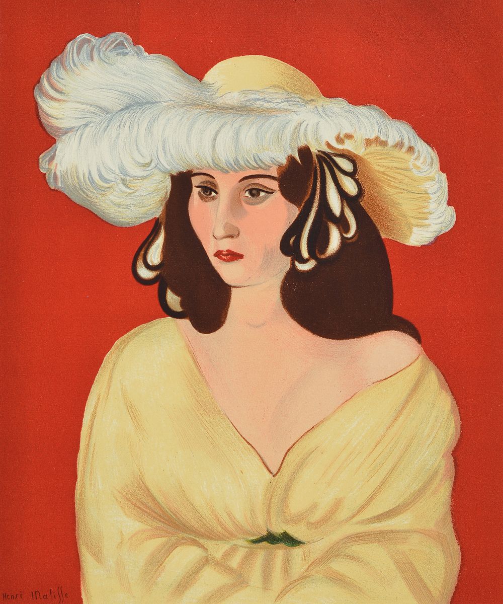 Detail g: Henri Matisse, 1869-1954, Konvolut aus 4 Farblithografien, weibl. Portraits, jeweils im PP, ca. 50x40 cm
